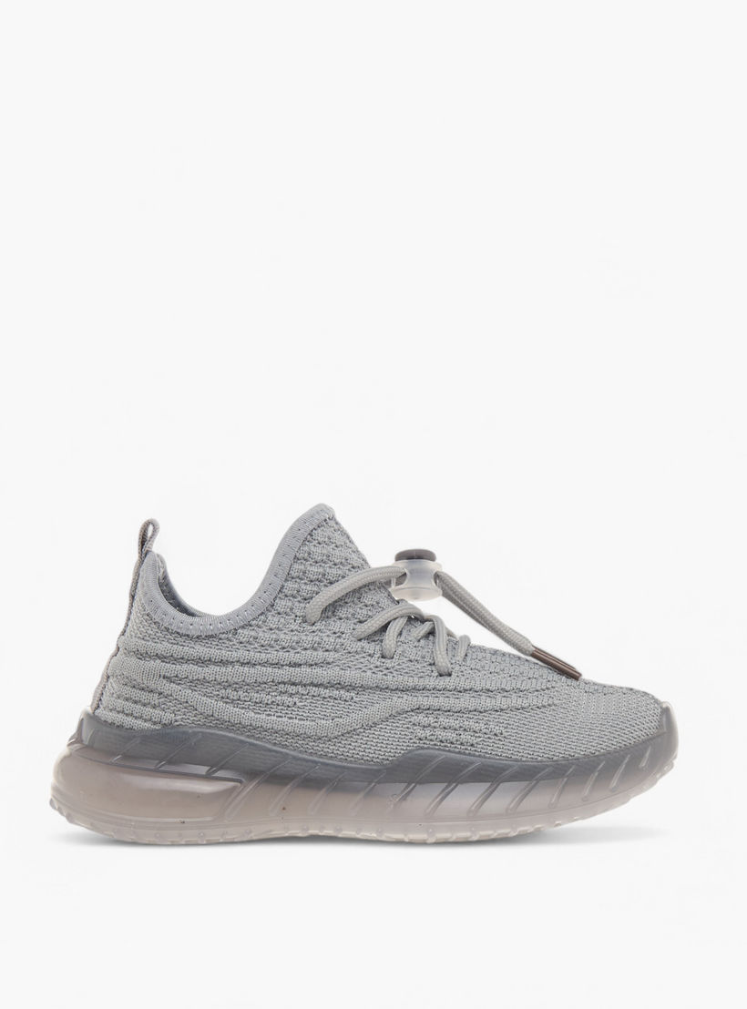 Oaklan by Shoexpress Kids Monotone Sports Shoes with Lace-Up Closure-sports-boys-shoes-image-3