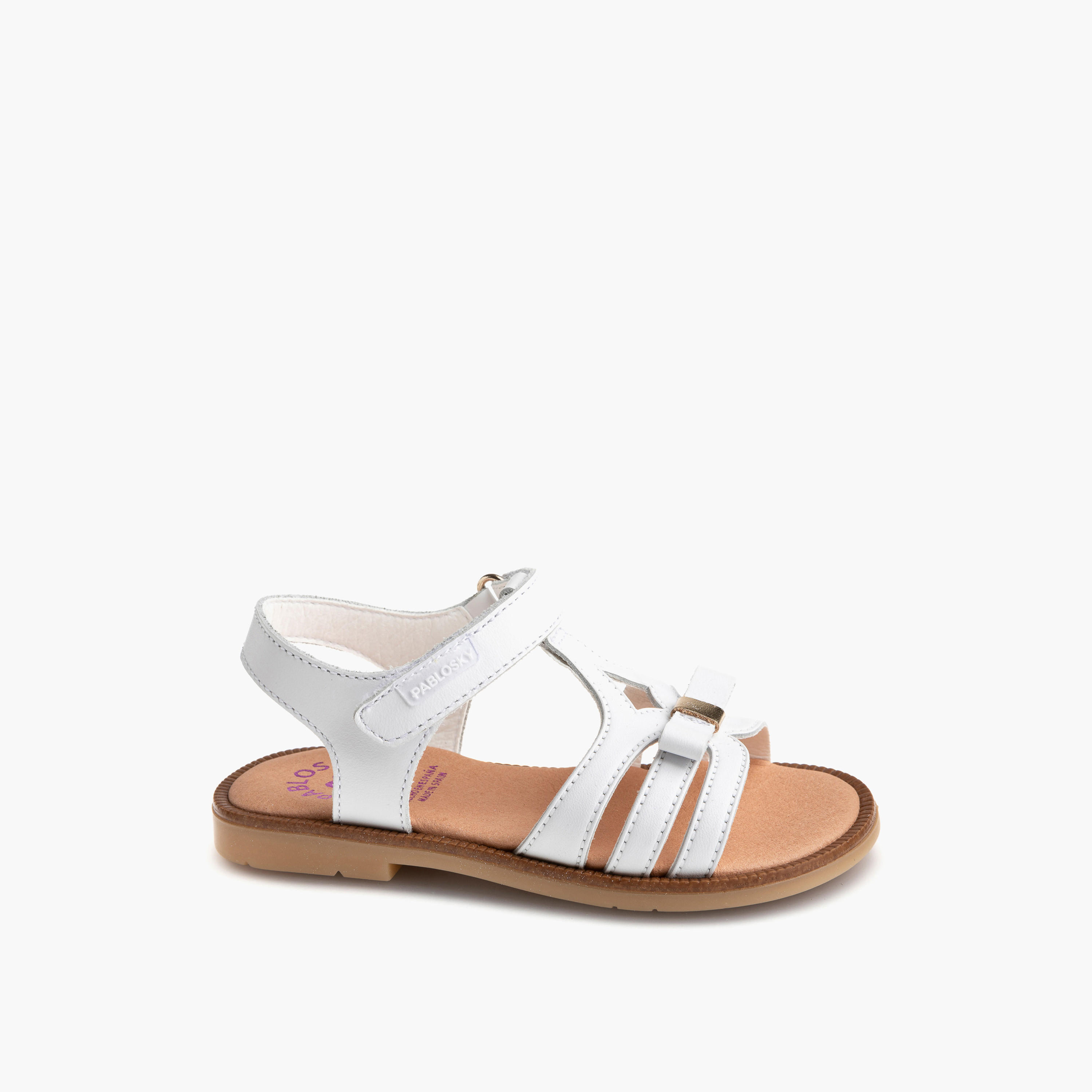 صندل بحزام وشريط إغلاق لاصق للبنات من بابلوسكي-girls-shoes-sandals-image-1