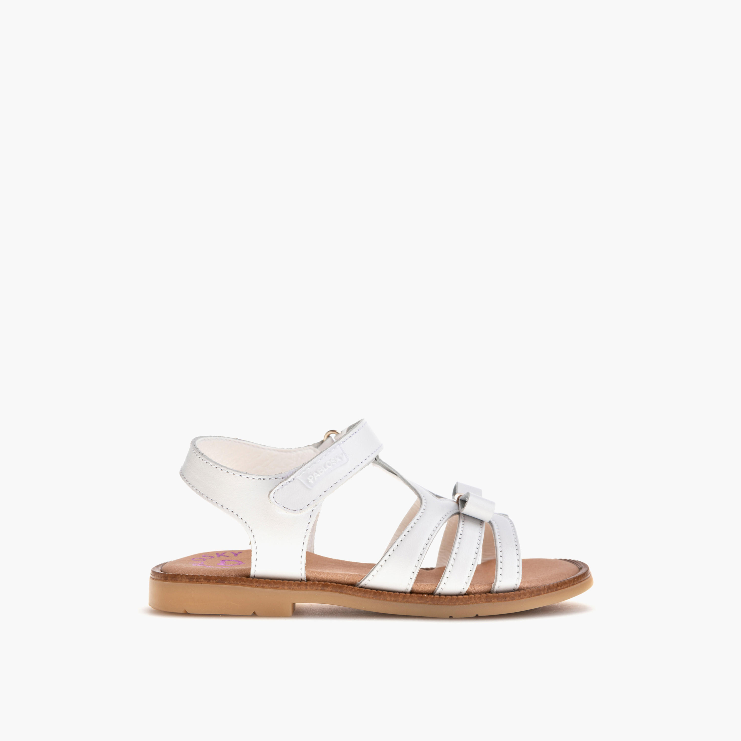 صندل بحزام وشريط إغلاق لاصق للبنات من بابلوسكي-girls-shoes-sandals-image-2