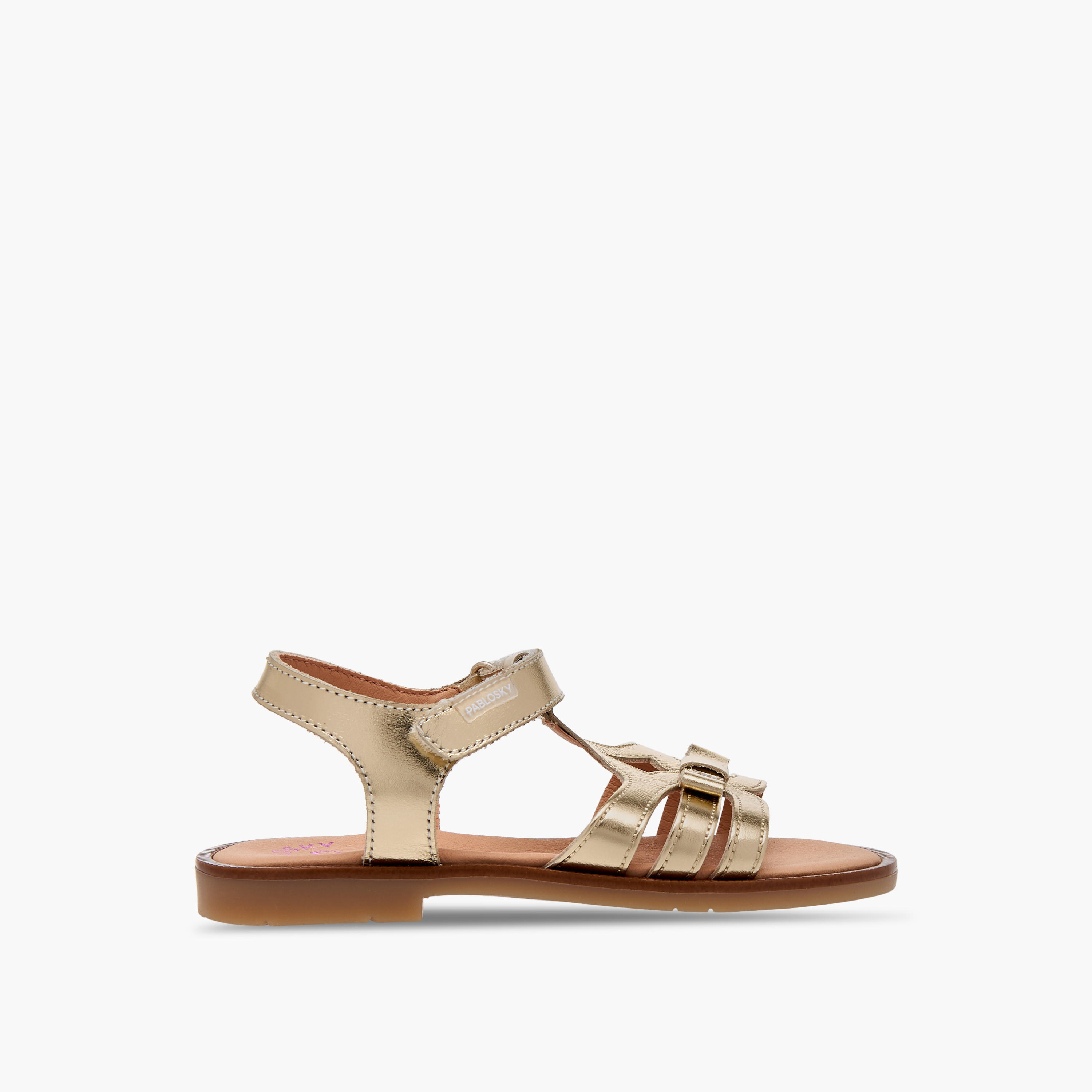 صندل بشريط إغلاق لاصق للبنات من بابلوسكي-girls-shoes-sandals-image-2