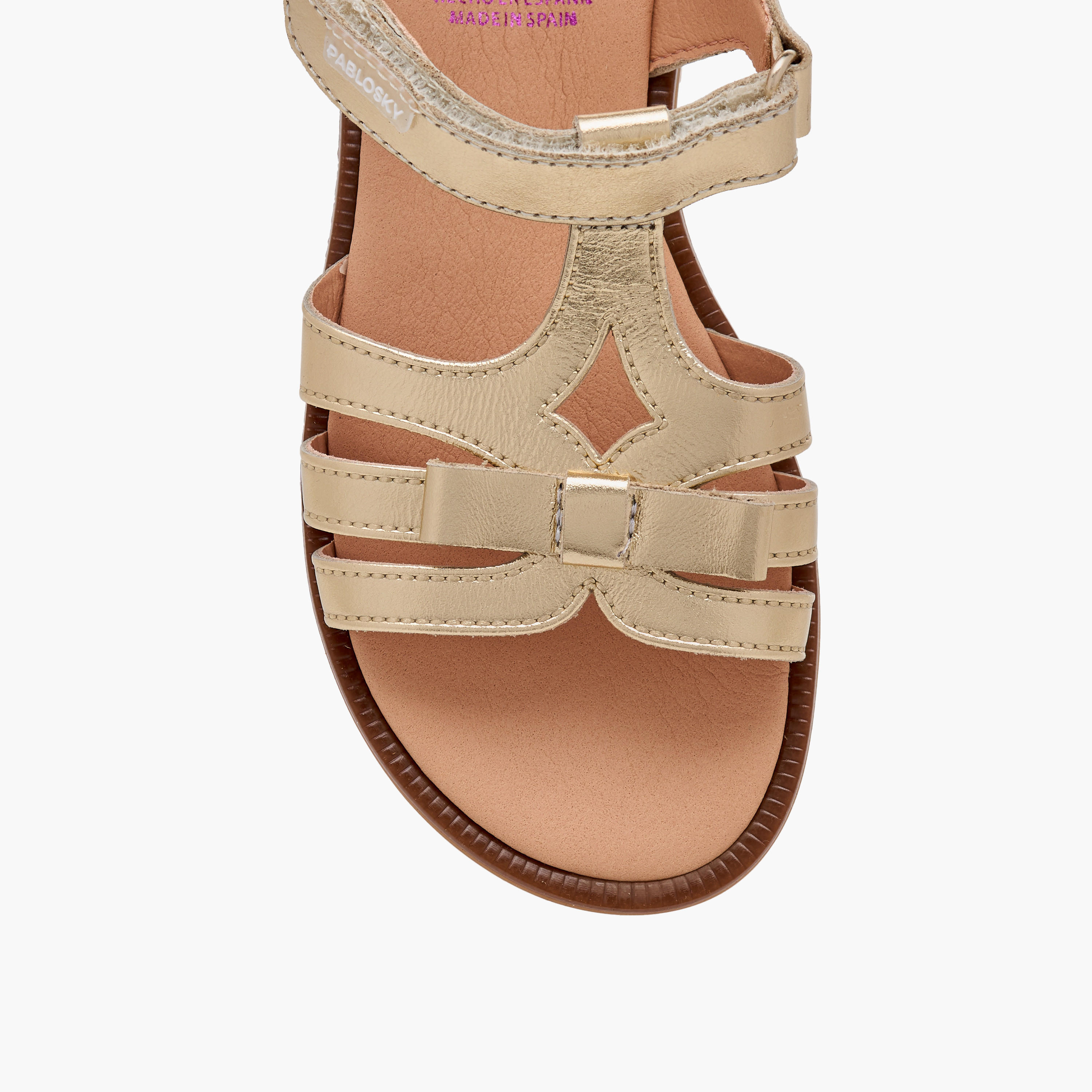 صندل بشريط إغلاق لاصق للبنات من بابلوسكي-girls-shoes-sandals-image-3