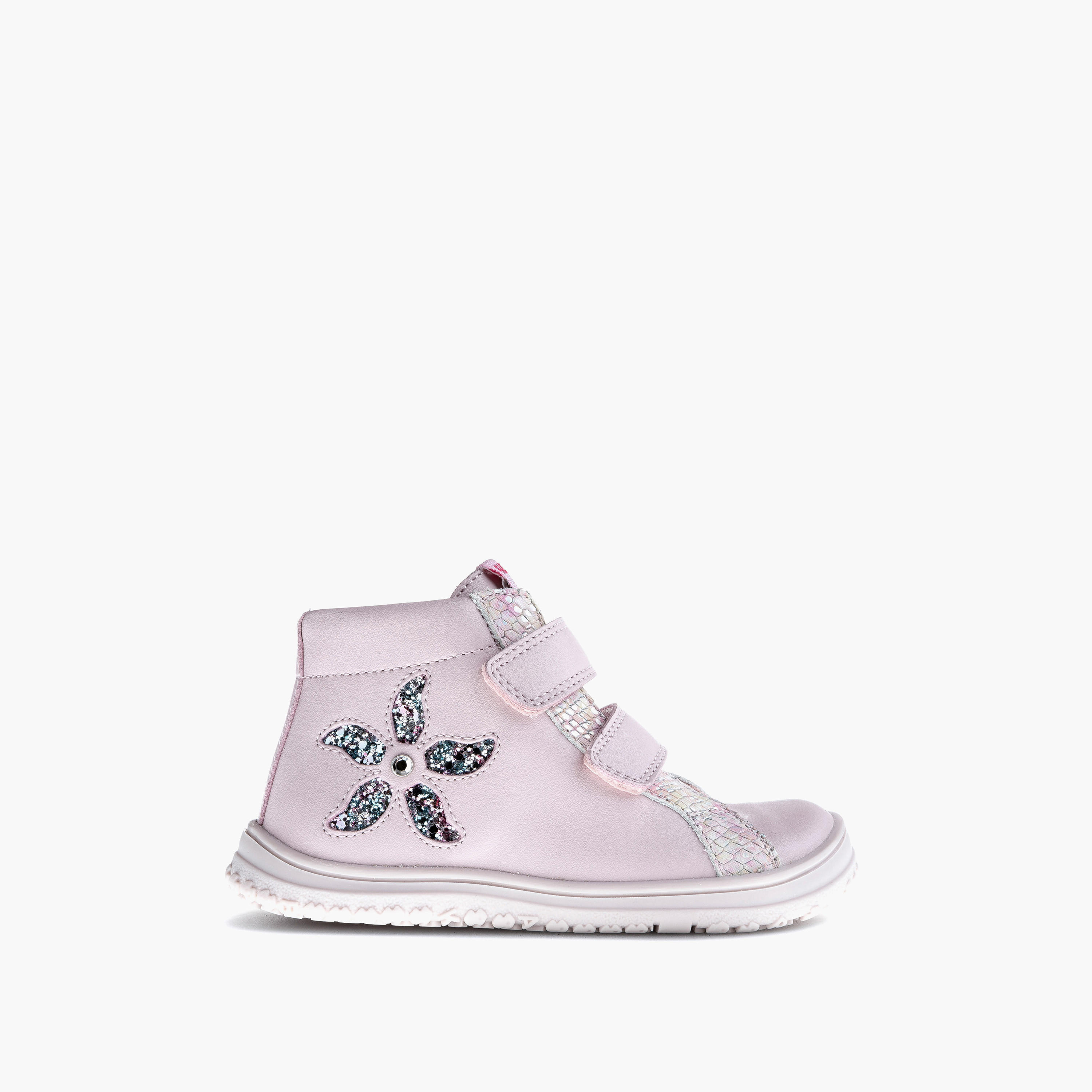 Pablosky Girls' High Top Boots with Hook and Loop Closure - 445675-J-girls-shoes-boots-image-2