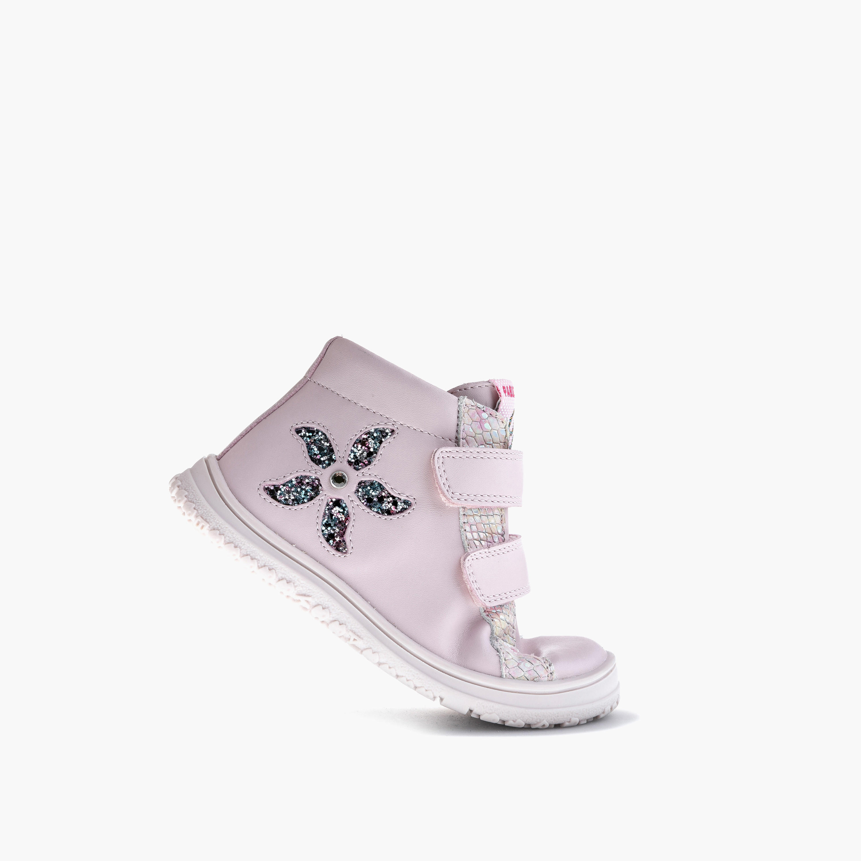 Pablosky Girls' High Top Boots with Hook and Loop Closure - 445675-J-girls-shoes-boots-image-5