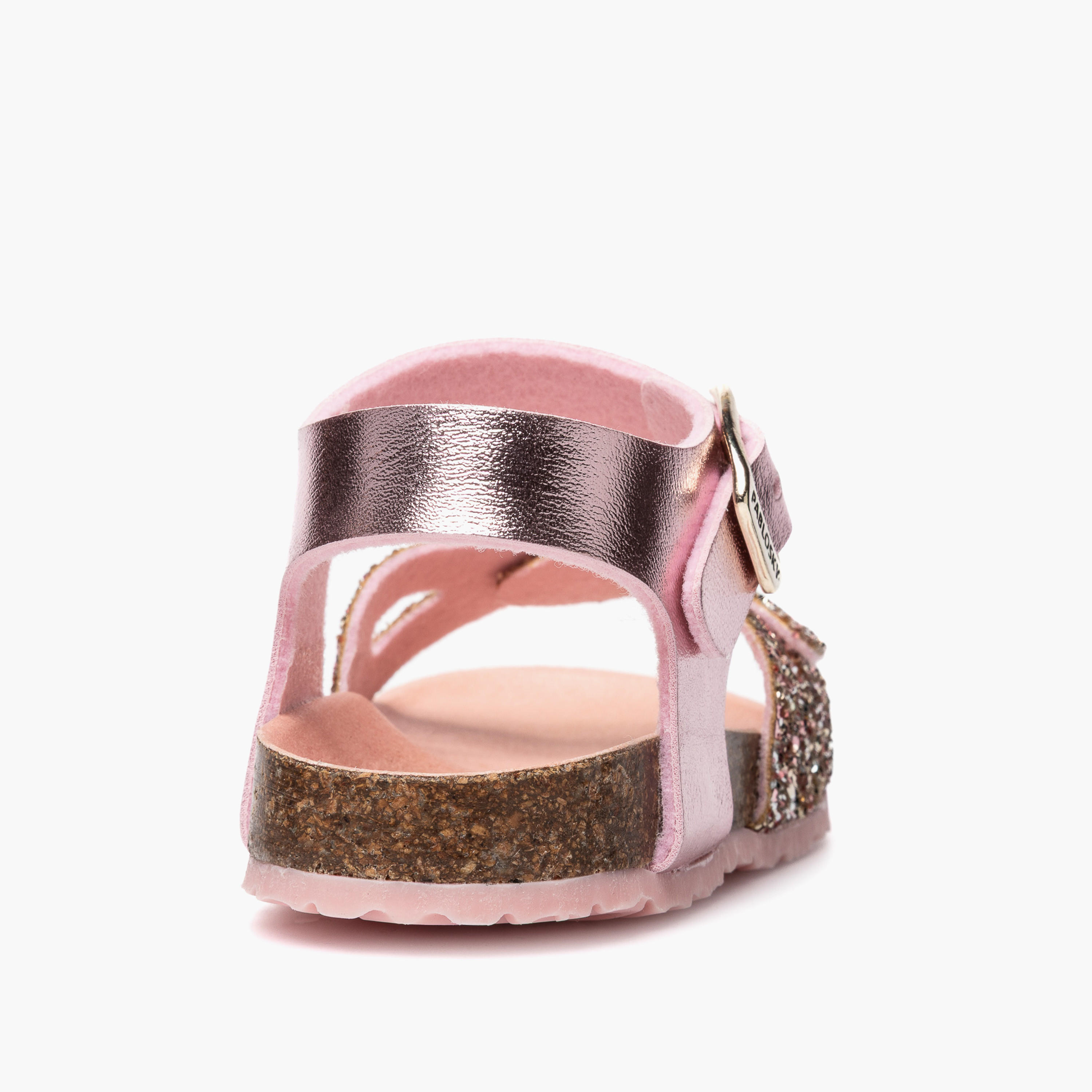 Pablosky Girls Glitter Detail Sandals-girls-shoes-sandals-image-3