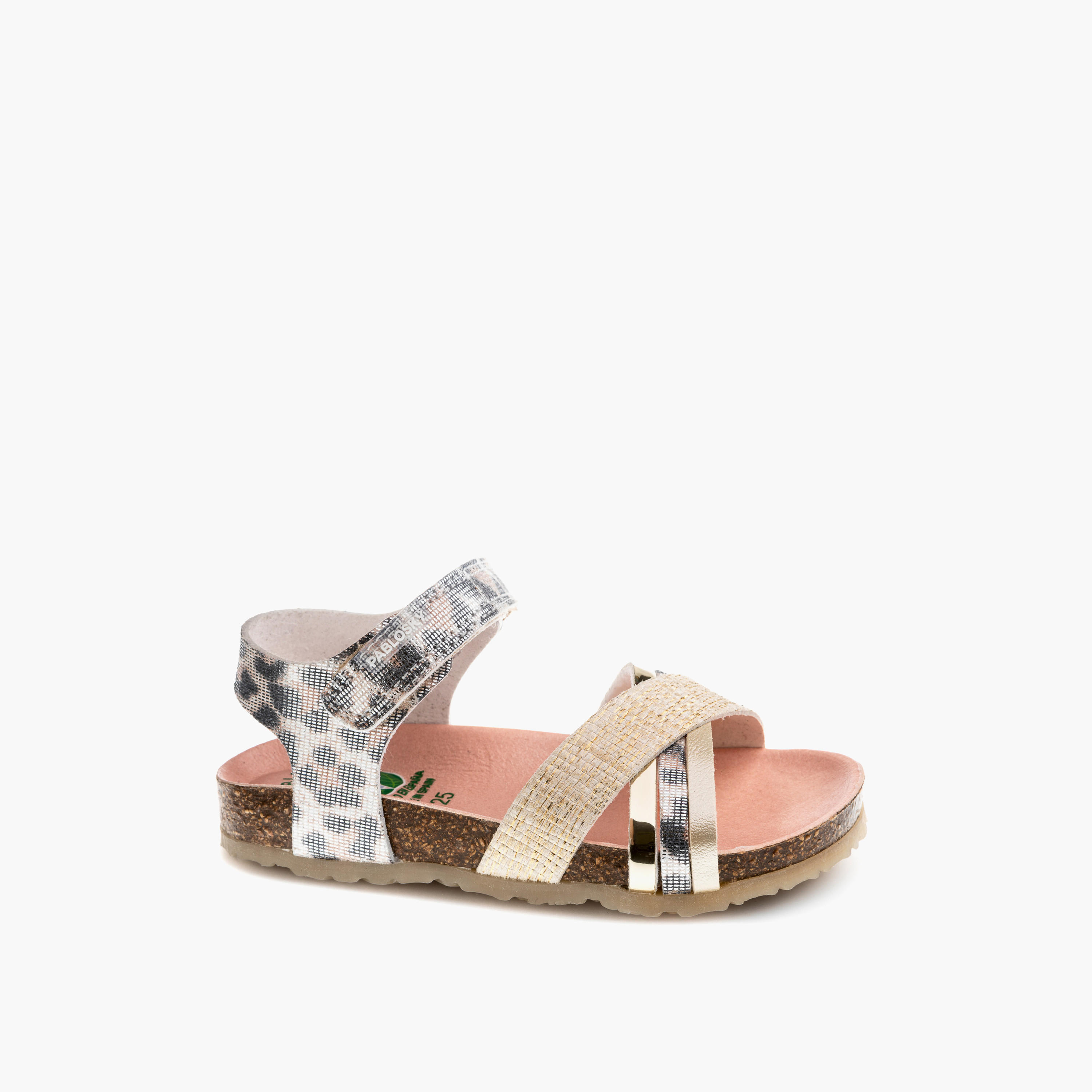 Pablosky Girls Hook and Loop Sandals-girls-shoes-sandals-image-1