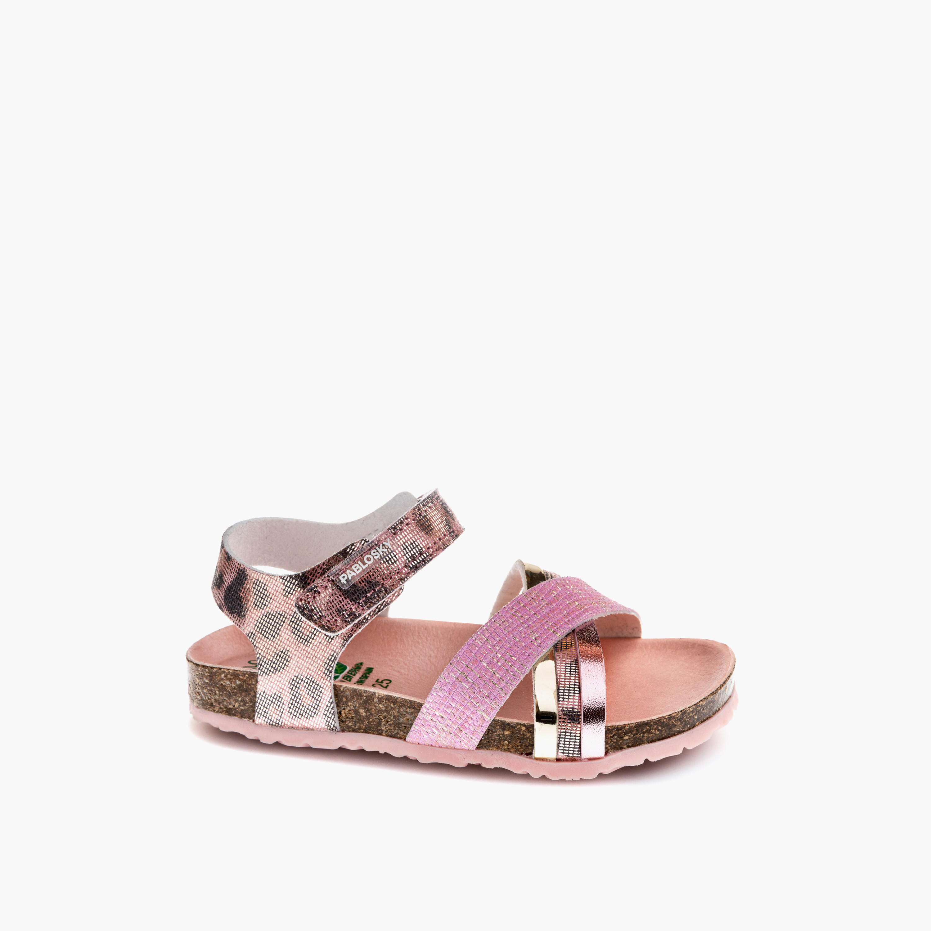 Pablosky Girls Hook & Loop Sandals-girls-shoes-sandals-image-1