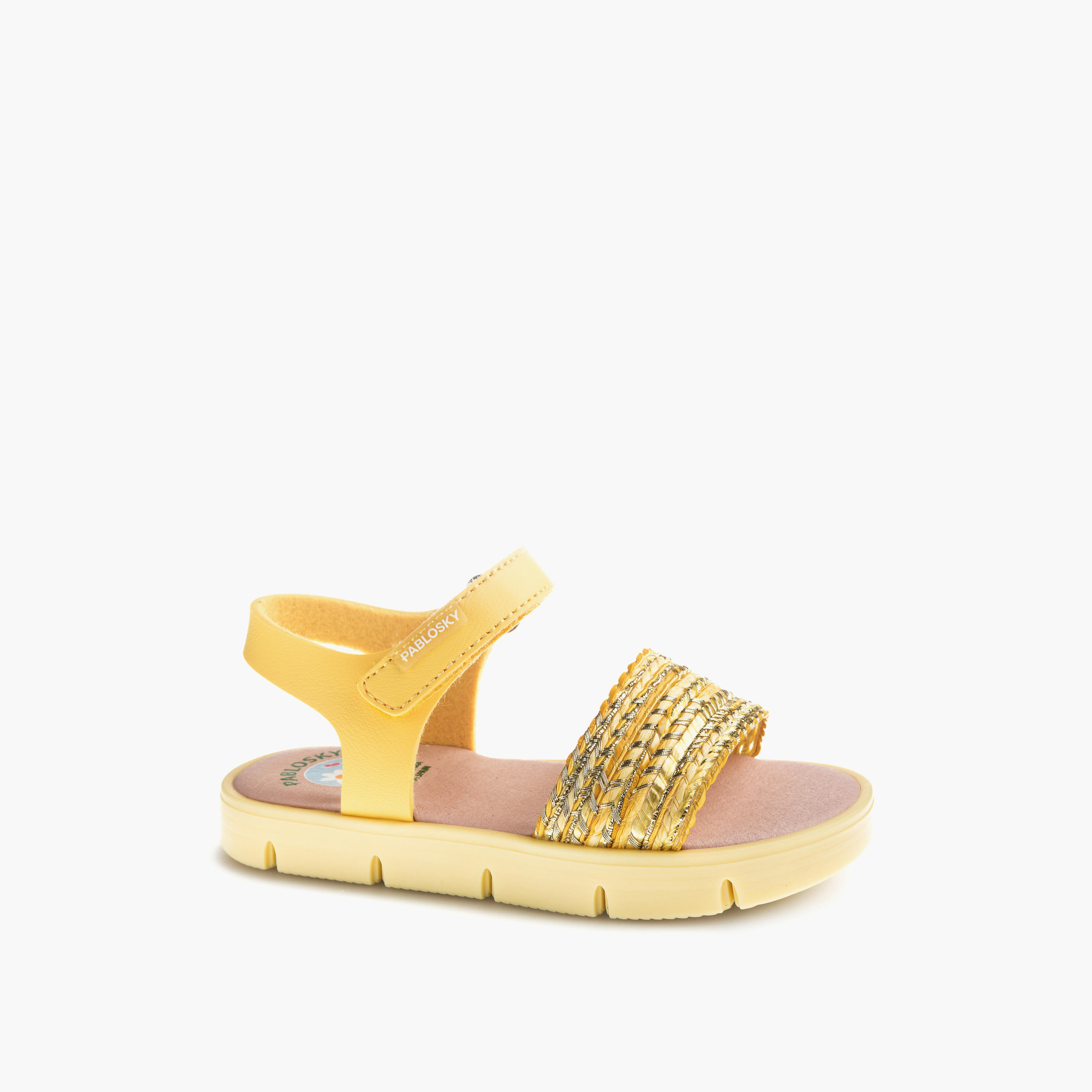 صندل مزين بشريط إغلاق لاصق للبنات من بابلوسكي-girls-shoes-sandals-image-1