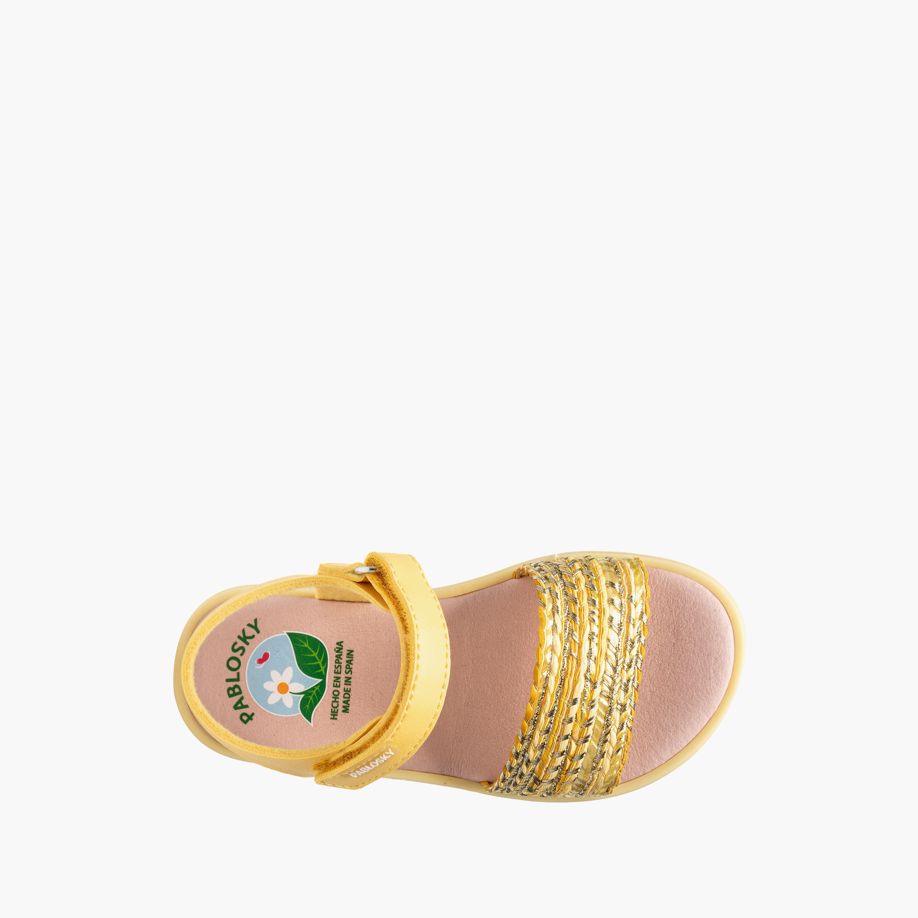 صندل مزين بشريط إغلاق لاصق للبنات من بابلوسكي-girls-shoes-sandals-image-4