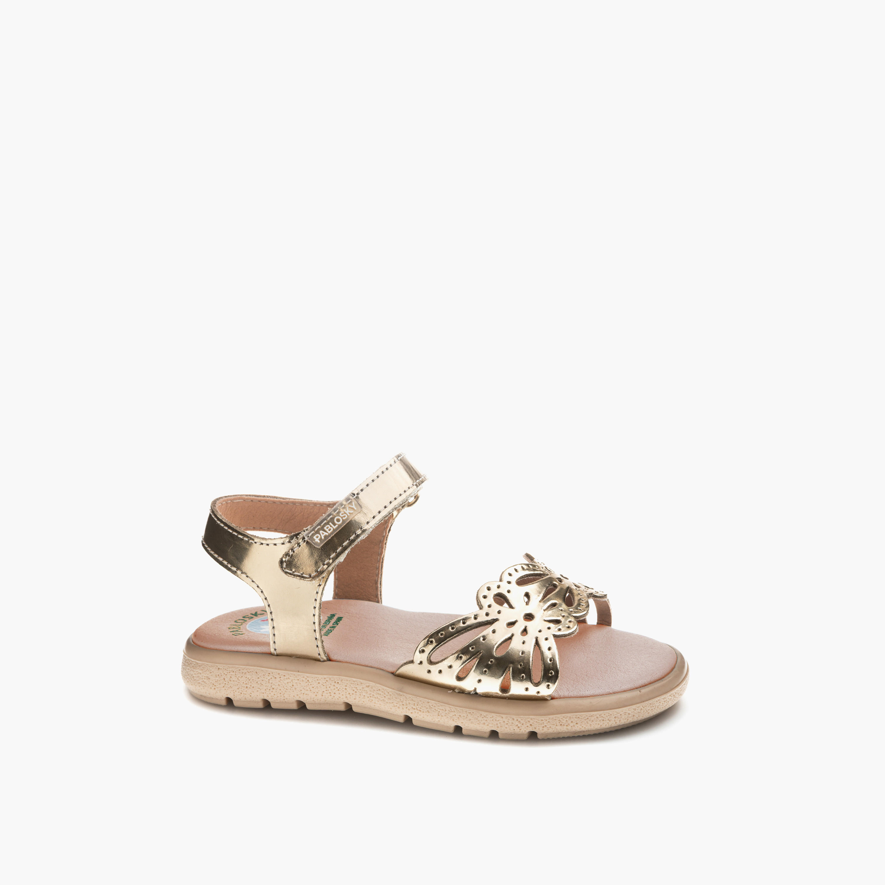 صندل بشريط إغلاق لاصق للبنات من بابلوسكي-girls-shoes-sandals-image-1