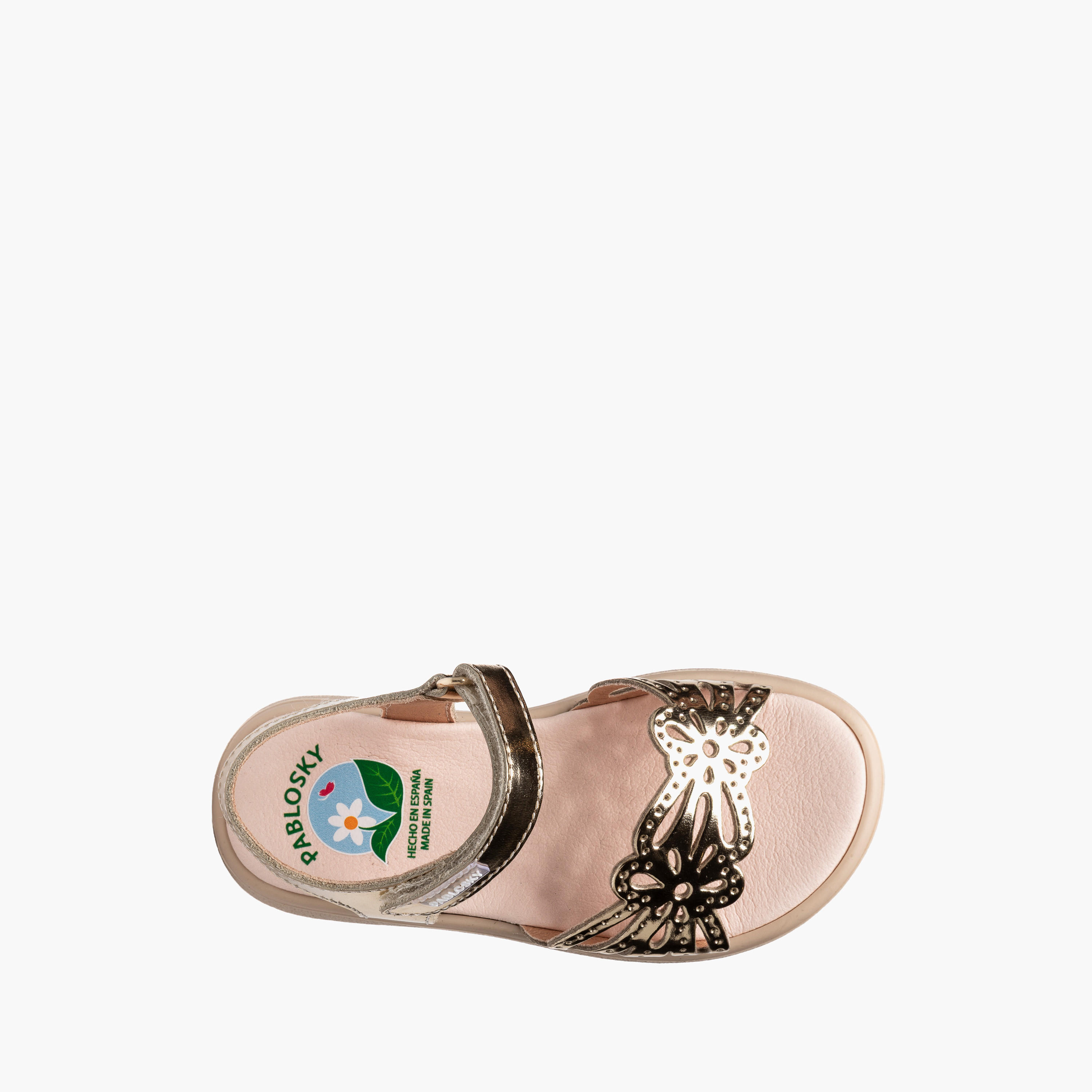 صندل بشريط إغلاق لاصق للبنات من بابلوسكي-girls-shoes-sandals-image-4