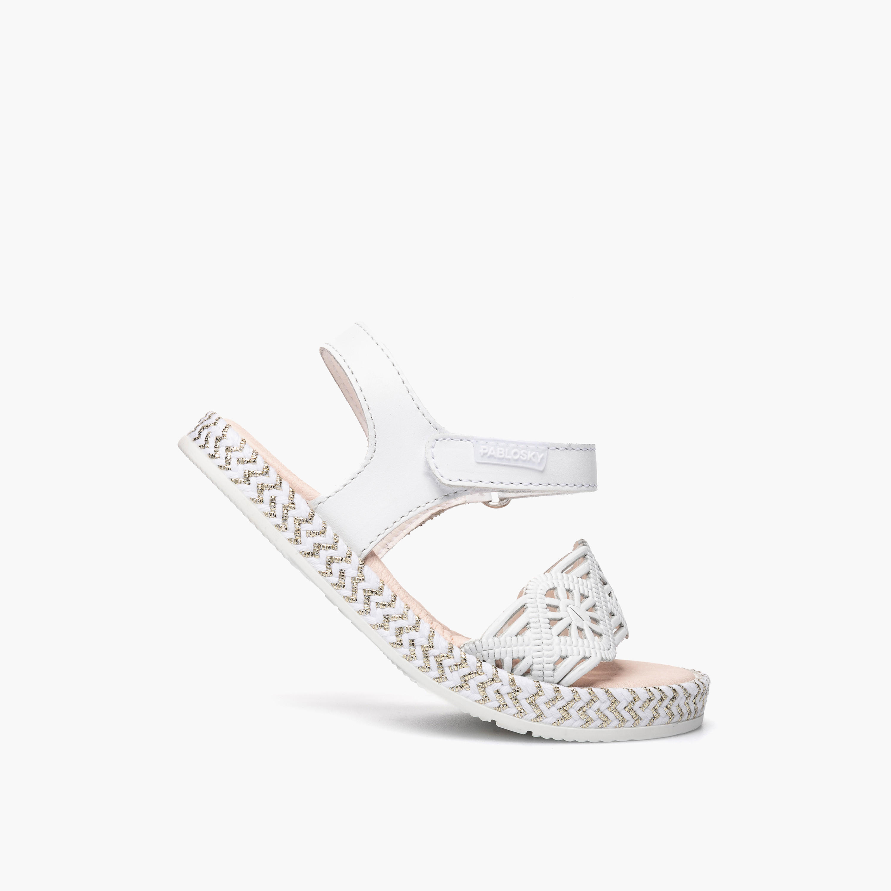 Pablosky Girls Embellished Hook & Loop Sandals-girls-shoes-sandals-image-5