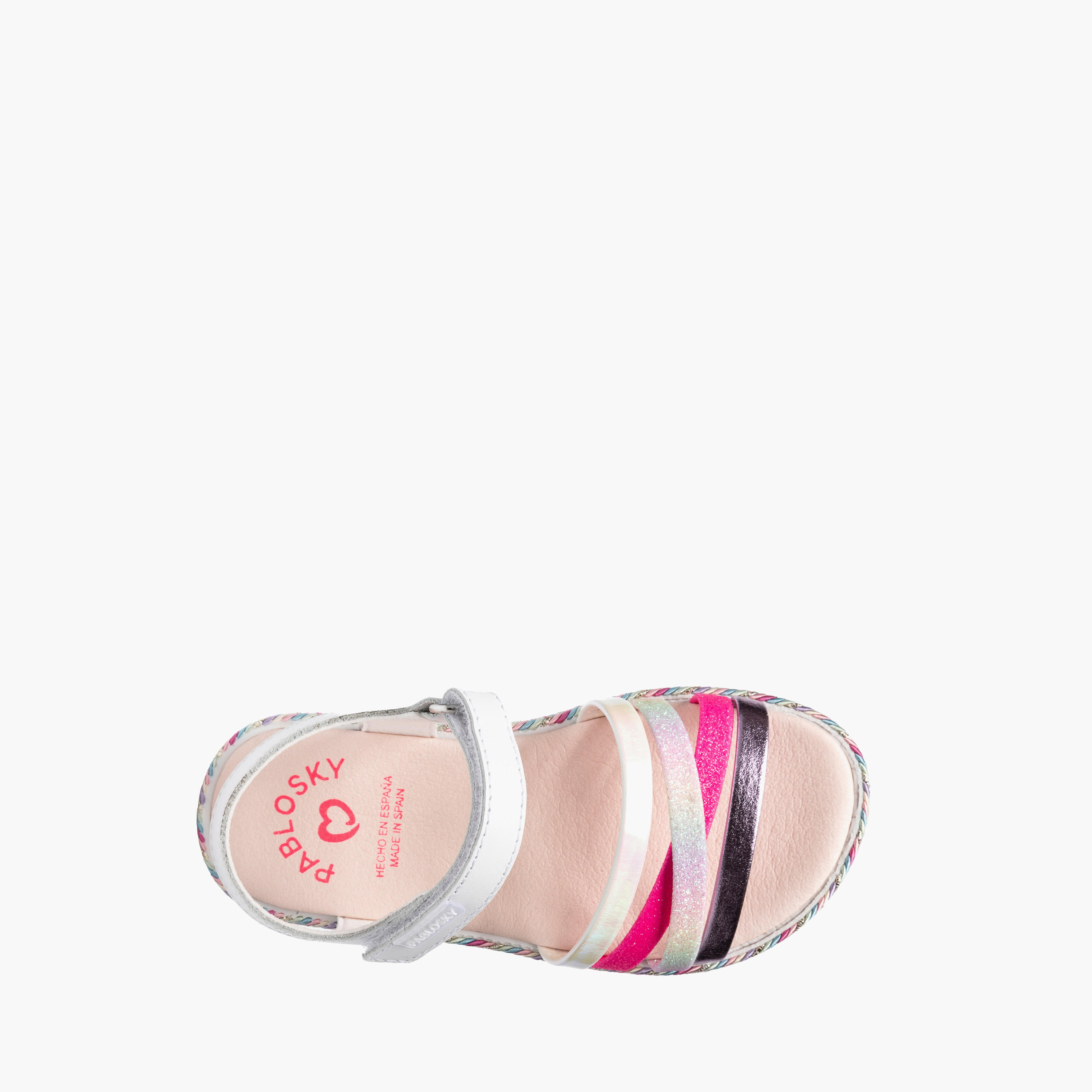 Pablosky Girls Hook and Loop Sandals-girls-shoes-sandals-image-4