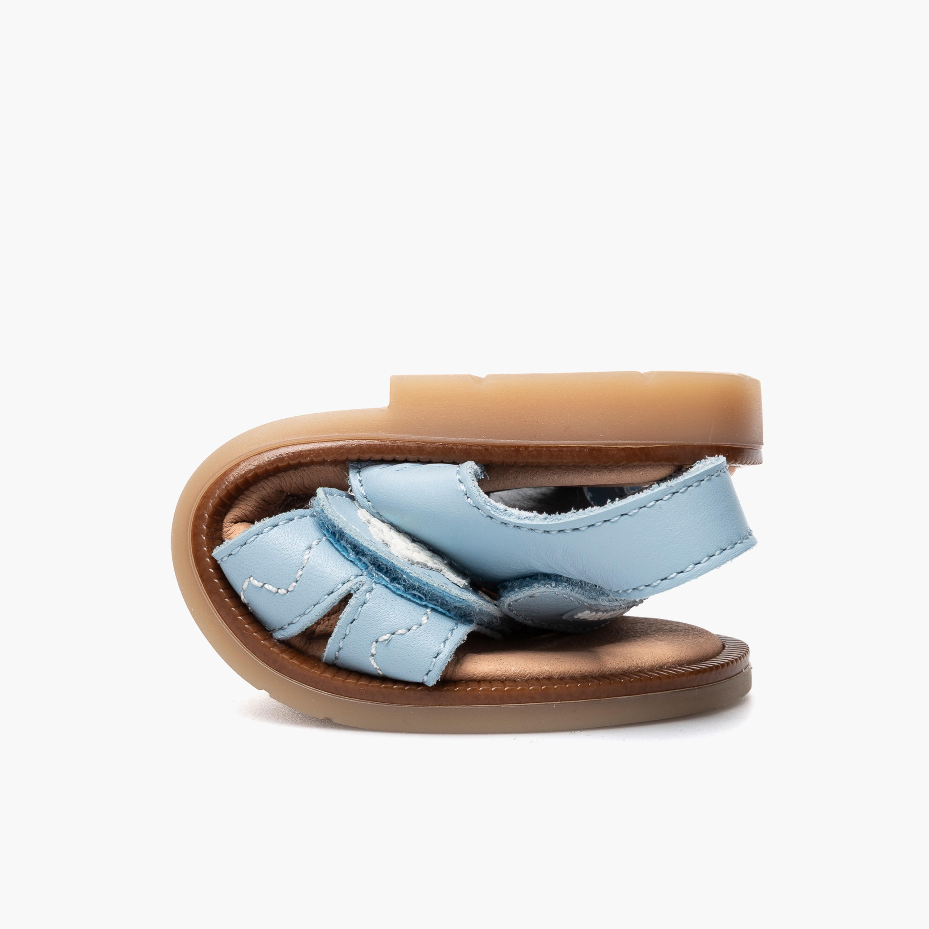صندل جلد بأحزمة وشريط إغلاق لاصق للبنات من بابلوسكي-girls-shoes-sandals-image-6