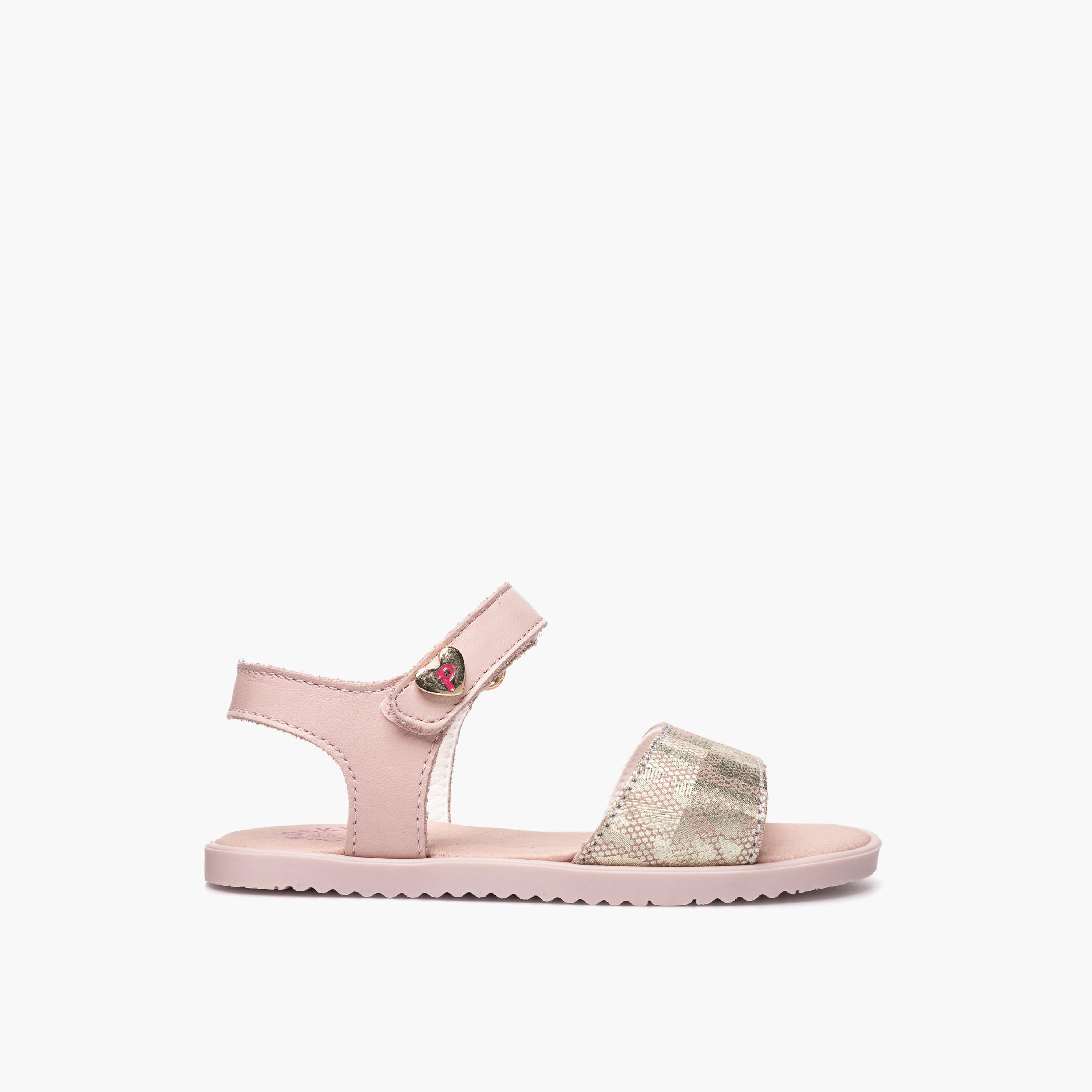 صندل بشريط إغلاق لاصق للبنات من بابلوسكي-girls-shoes-sandals-image-2