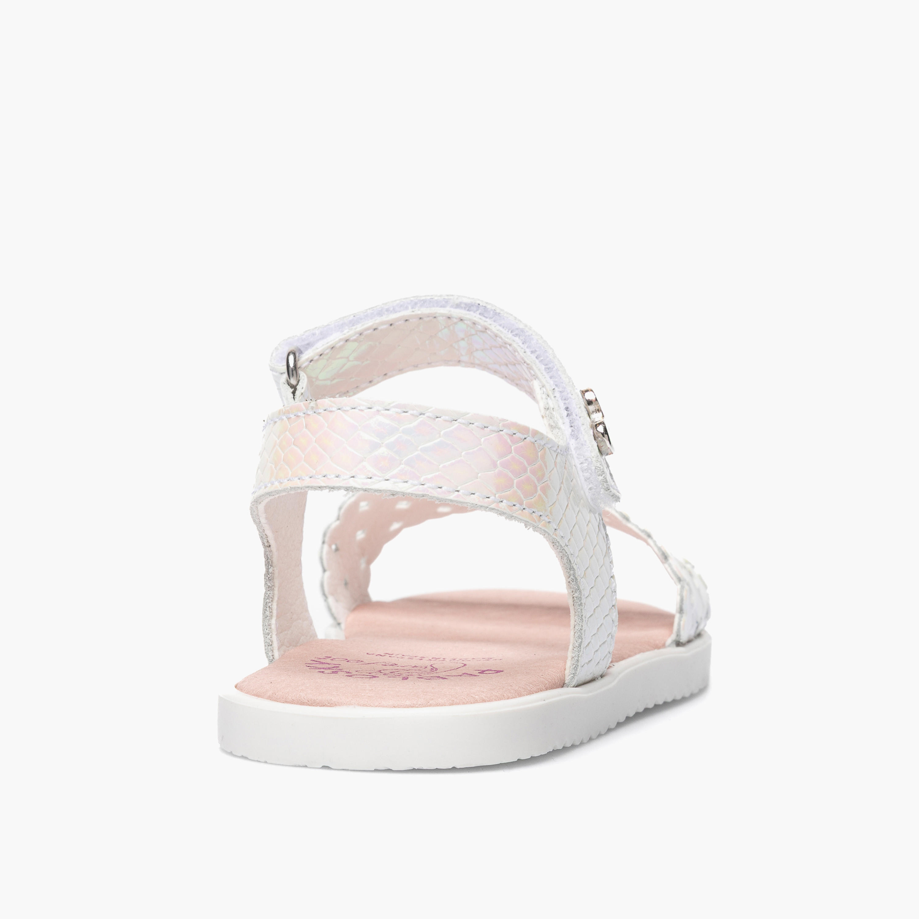 Pablosky Girls Perforated Hook & Loop Sandals-girls-shoes-sandals-image-3