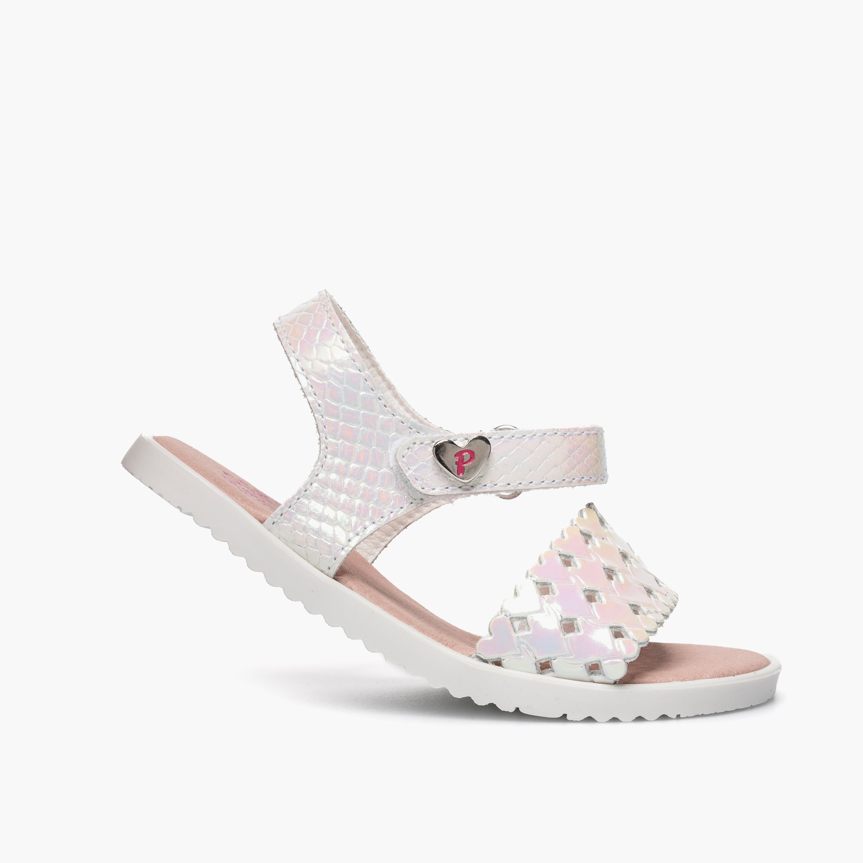 Pablosky Girls Perforated Hook & Loop Sandals-girls-shoes-sandals-image-5