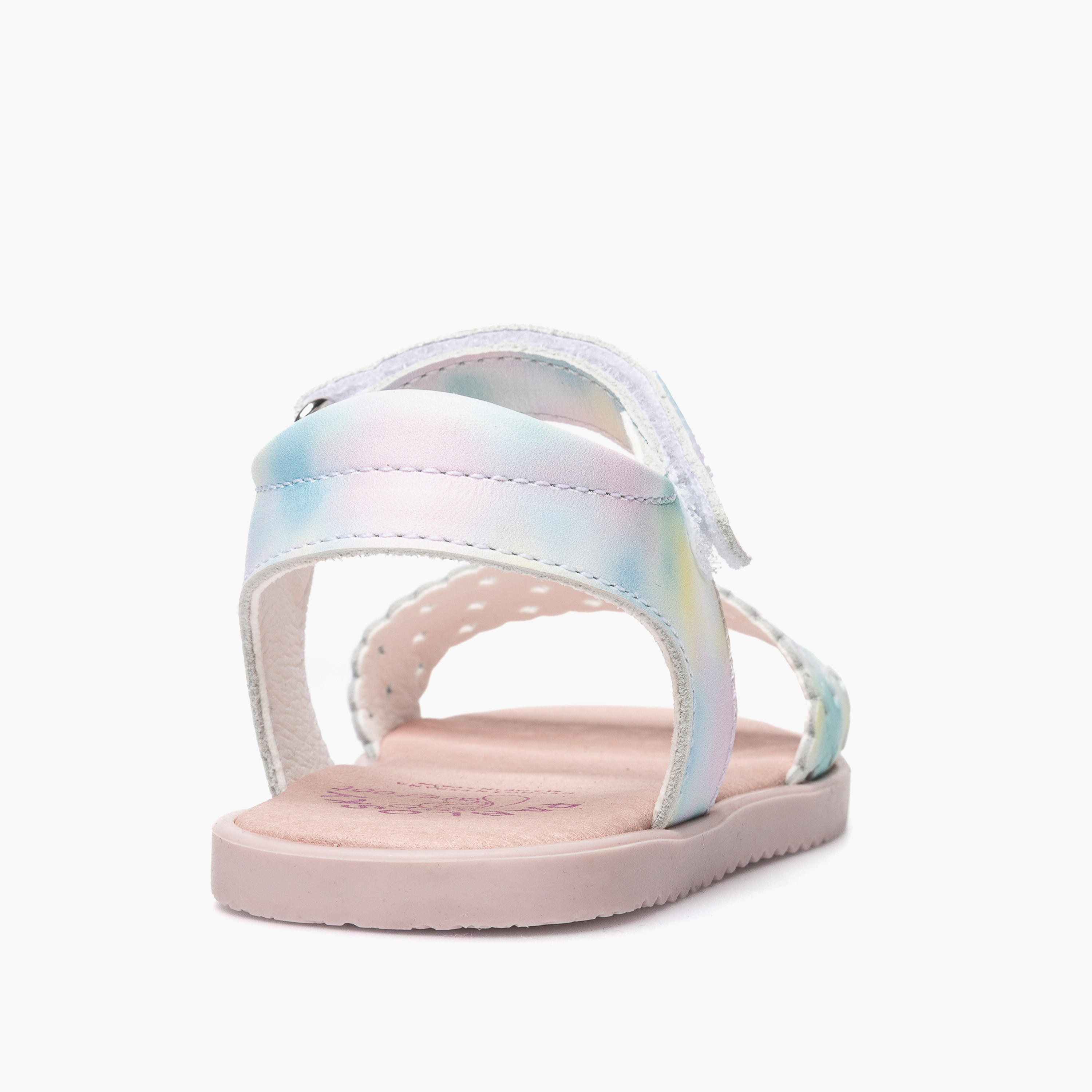 Pablosky Girls Perforated Hook & Loop Sandals-girls-shoes-sandals-image-3
