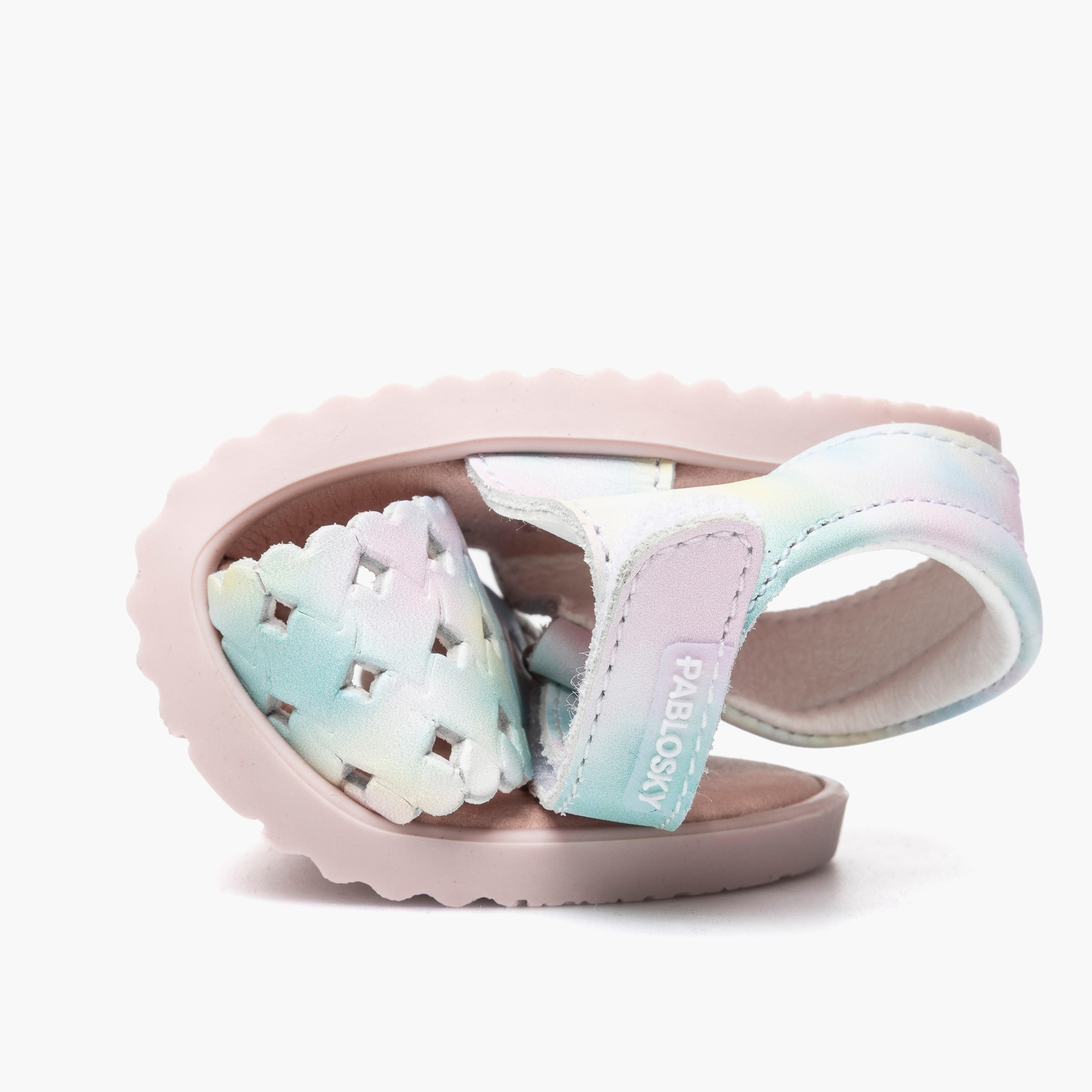Pablosky Girls Perforated Hook & Loop Sandals-girls-shoes-sandals-image-6