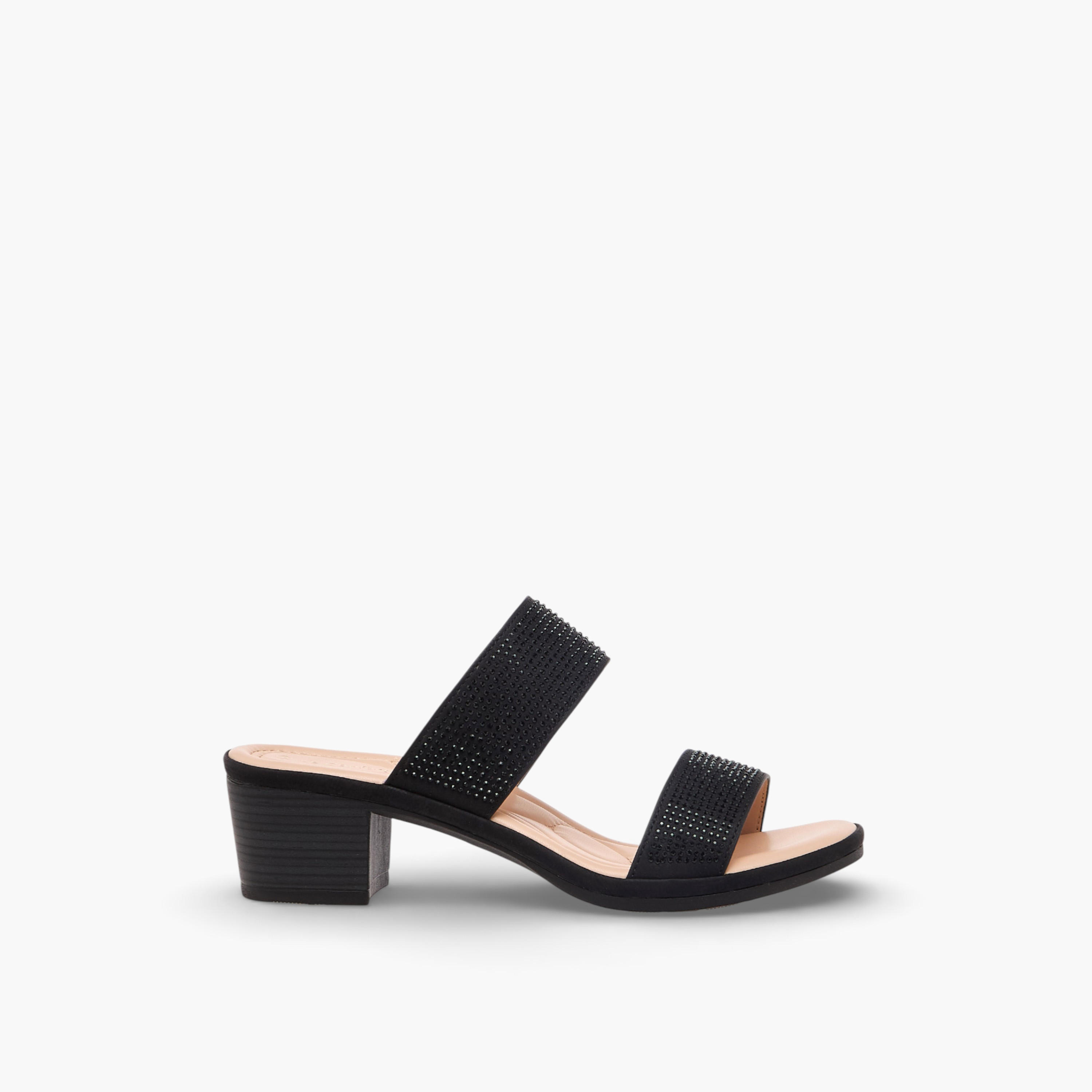 صندل مزين بكعب سميك للنساء من لو كونفورت-women-shoes-sandals-heeled-image-3