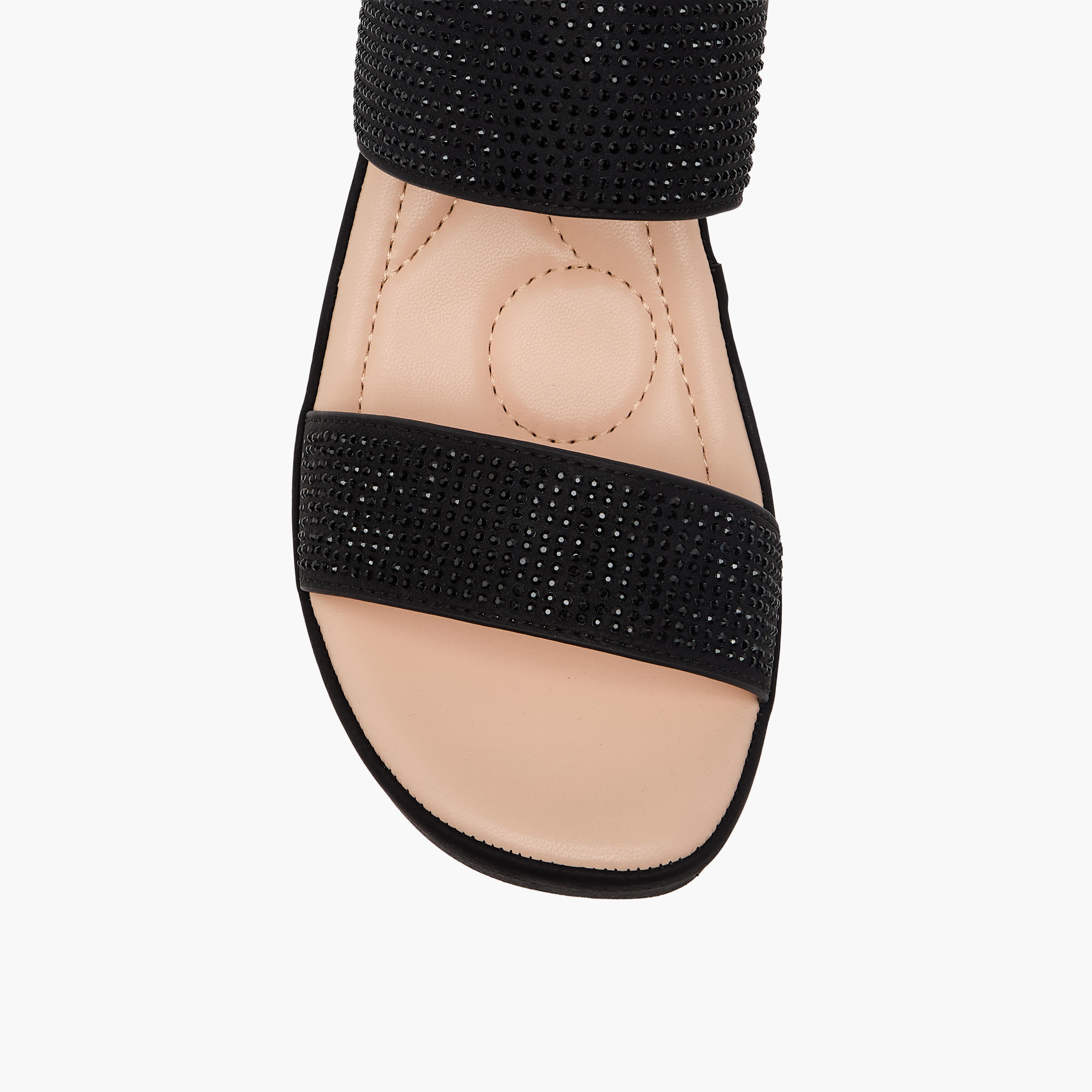 صندل مزين بكعب سميك للنساء من لو كونفورت-women-shoes-sandals-heeled-image-4