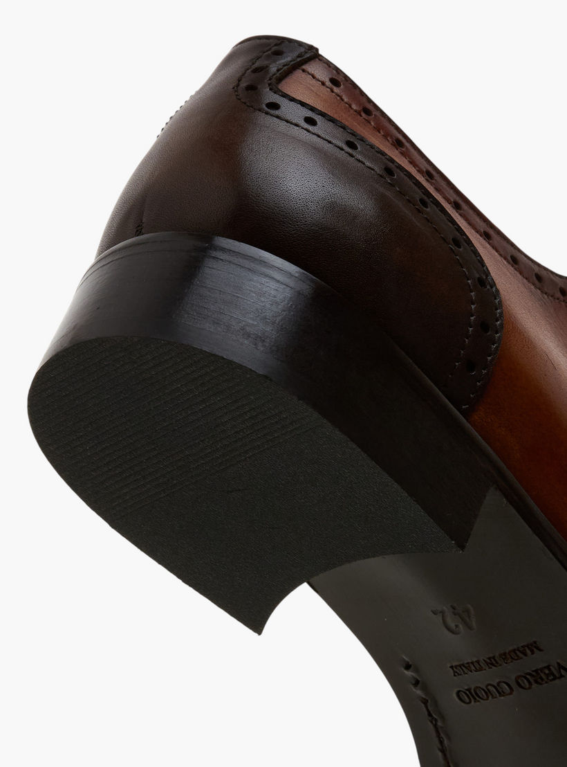 Duchini Men Perforated Lace-Up Leather Oxford Shoes-men-shoes-formalshoes-image-5