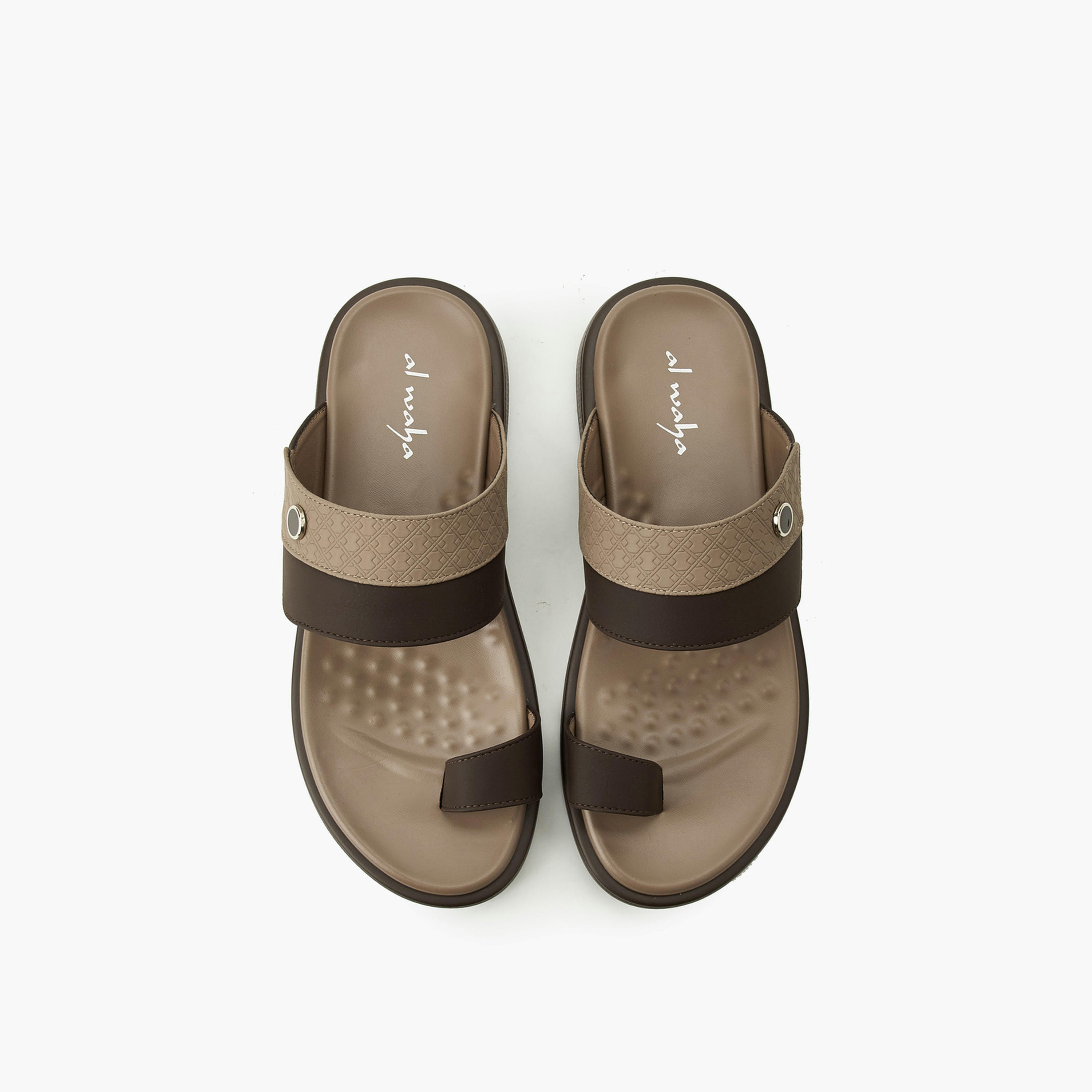 صندل عربي بارز الملمس للرجال-men-shoes-sandals-image-1