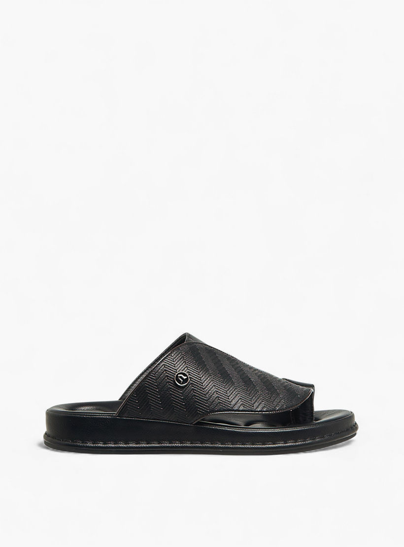 Al Waha Men Toe Loop Detail Arabic Sandals-men-shoes-sandals-image-3