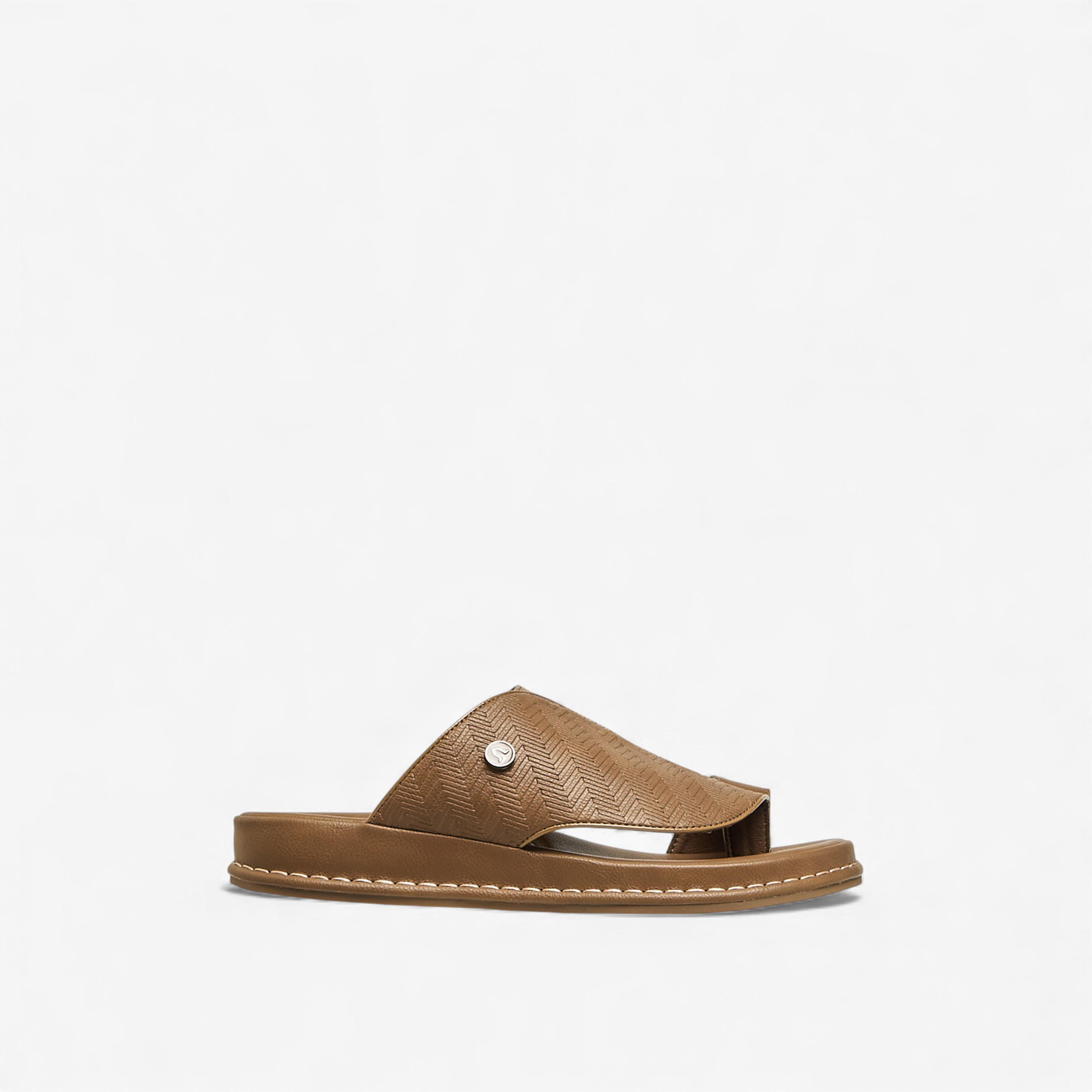 Al Waha Men Toe Loop Detail Arabic Sandals-men-shoes-sandals-image-3