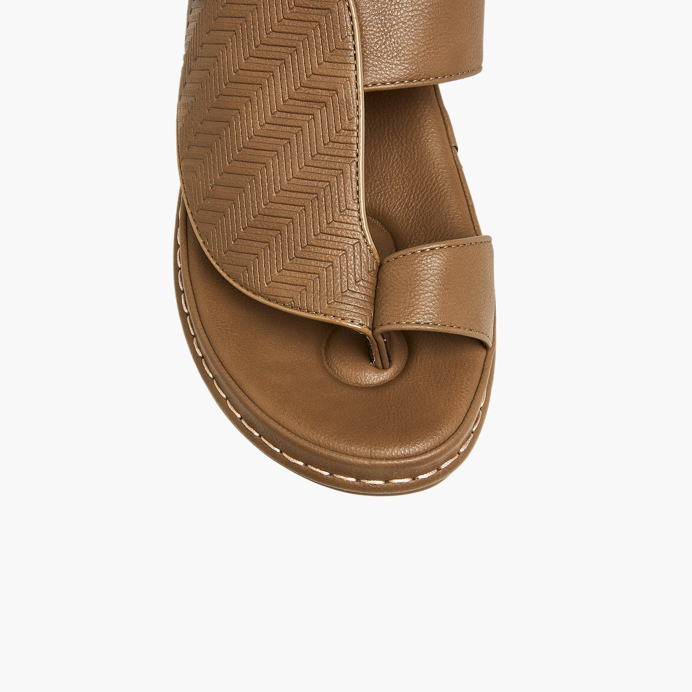Al Waha Men Toe Loop Detail Arabic Sandals-men-shoes-sandals-image-4