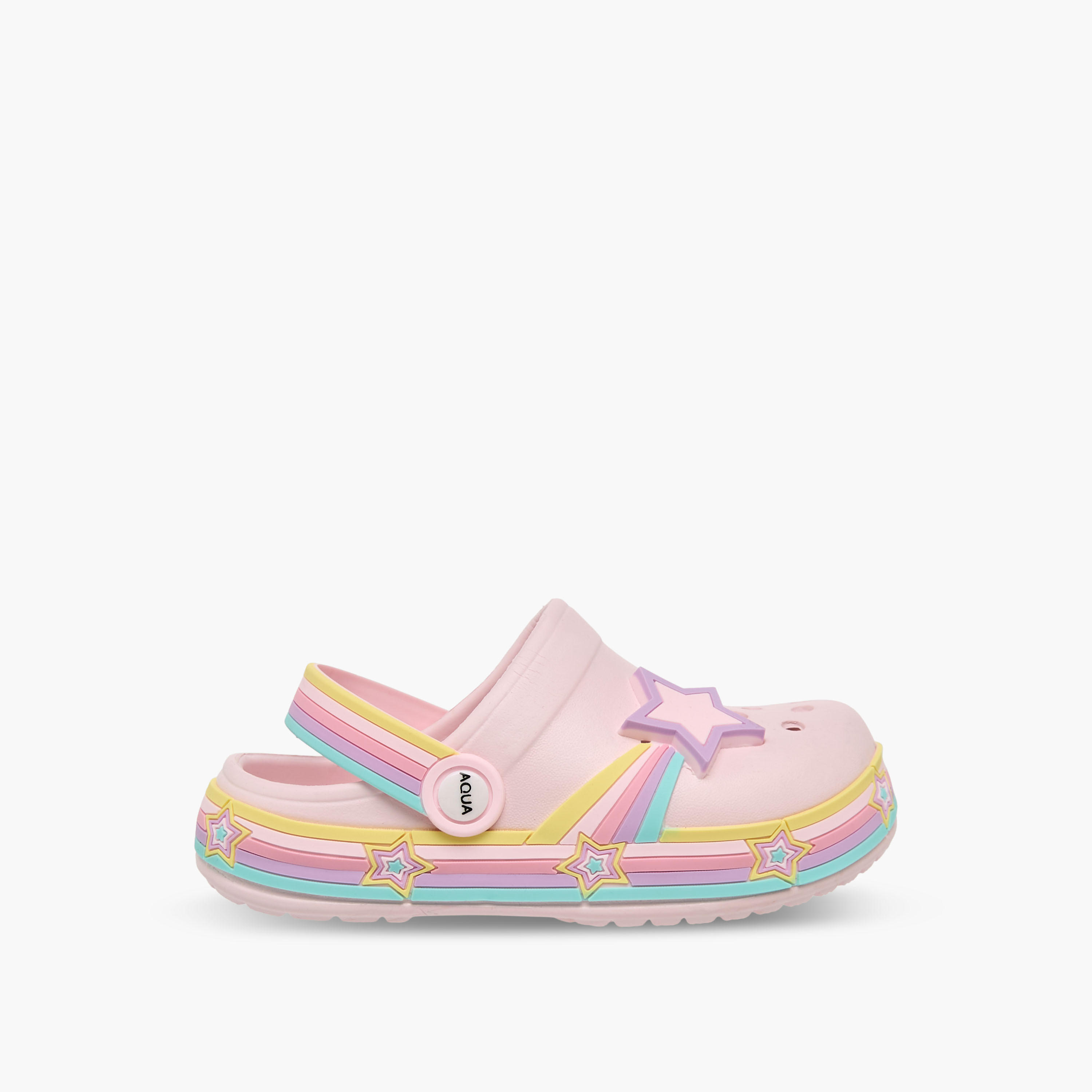 Aqua Girls Light-Up Clogs-girls-shoes-sandals-image-3