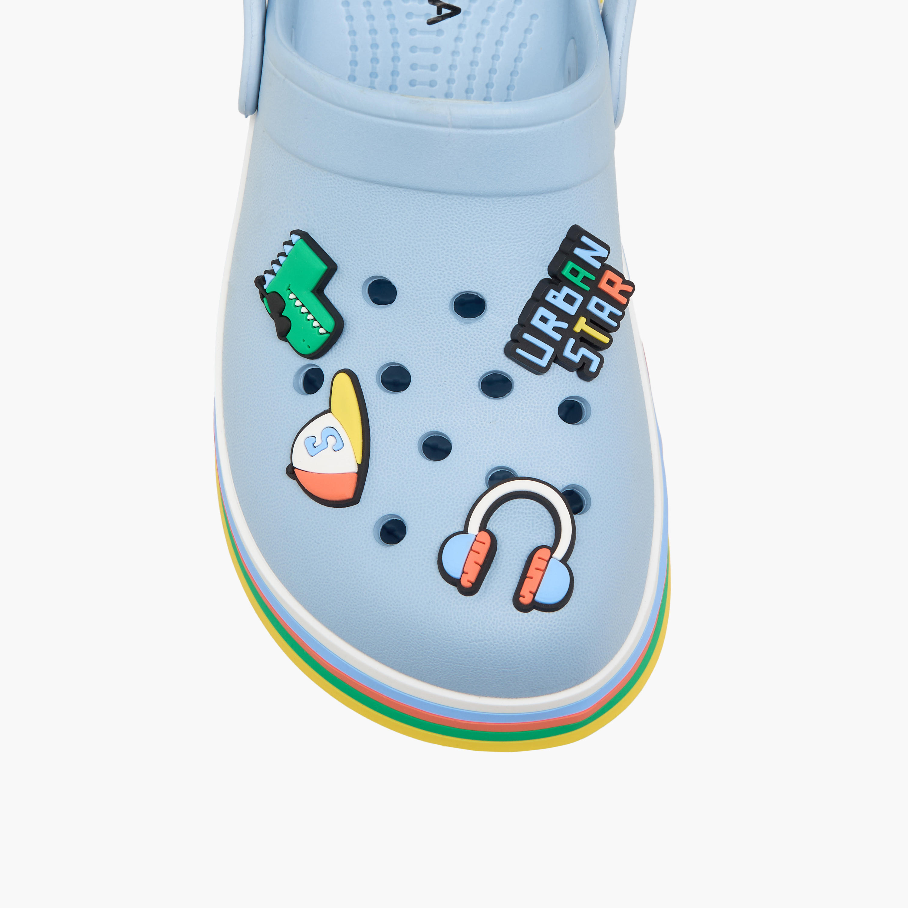 صندل كلوج بحزام خلفي وتزيينات للأولاد من أكوا-boys-shoes-sandals-image-4