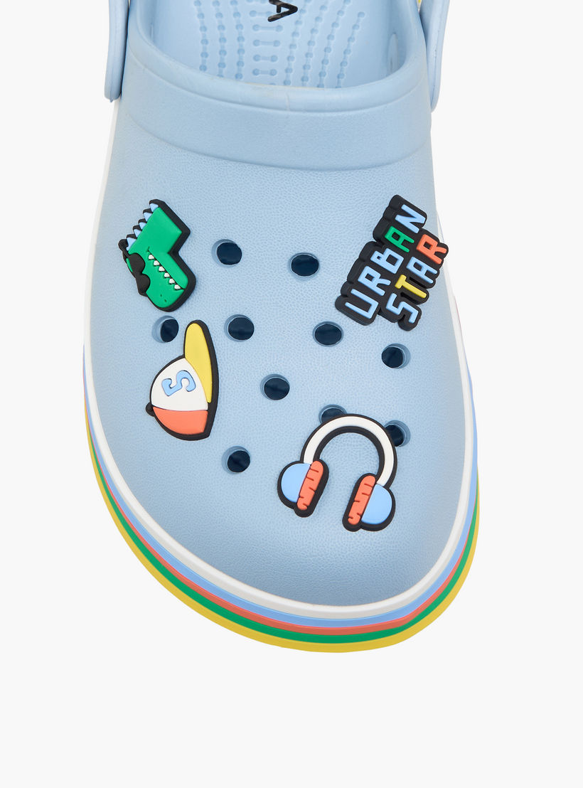 صندل كلوج بحزام خلفي وتزيينات للأولاد من أكوا-boys-shoes-sandals-image-4