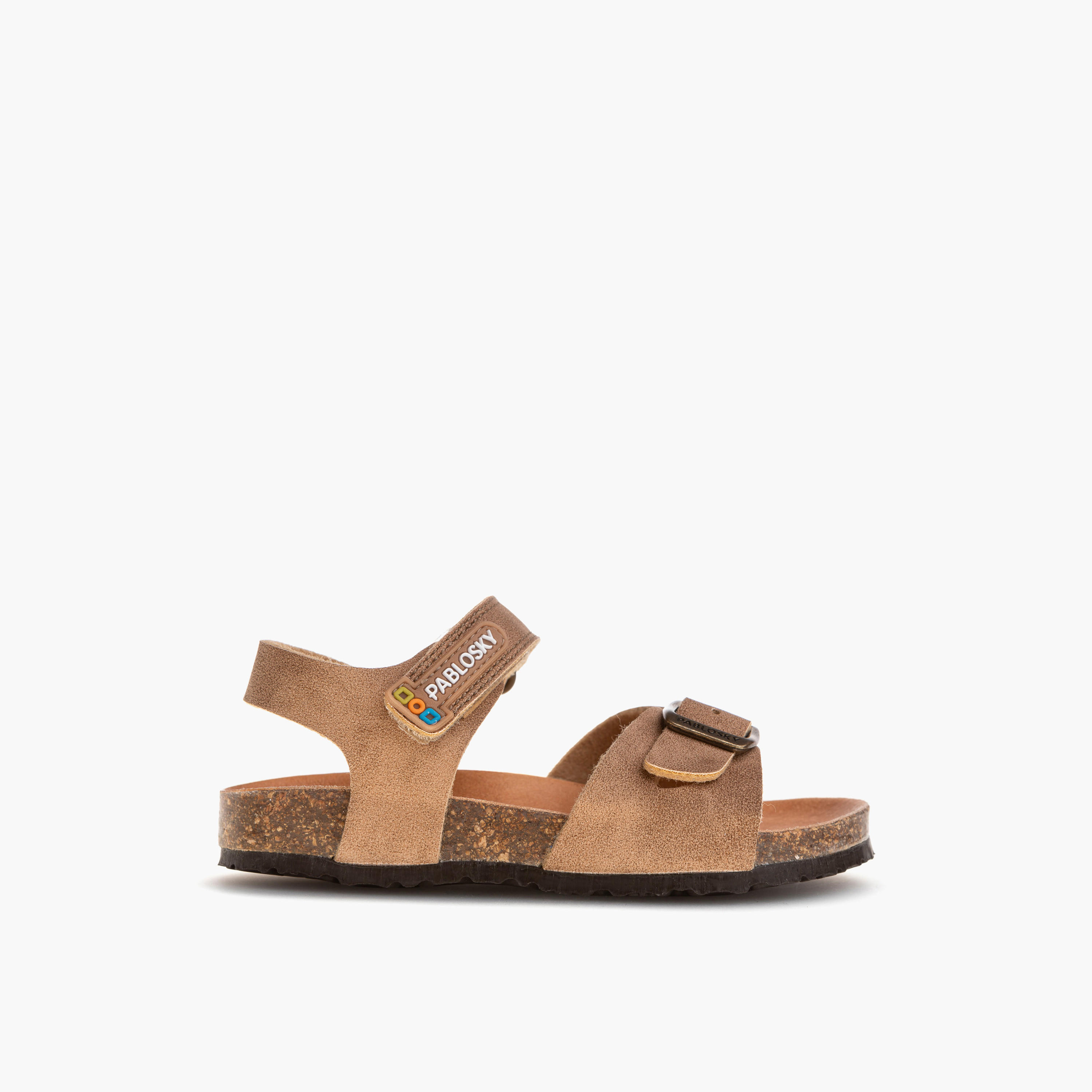 Pablosky Boys' Sandals with Buckle Accent & Hook and Loop Closure-boys-shoes-sandals-image-2