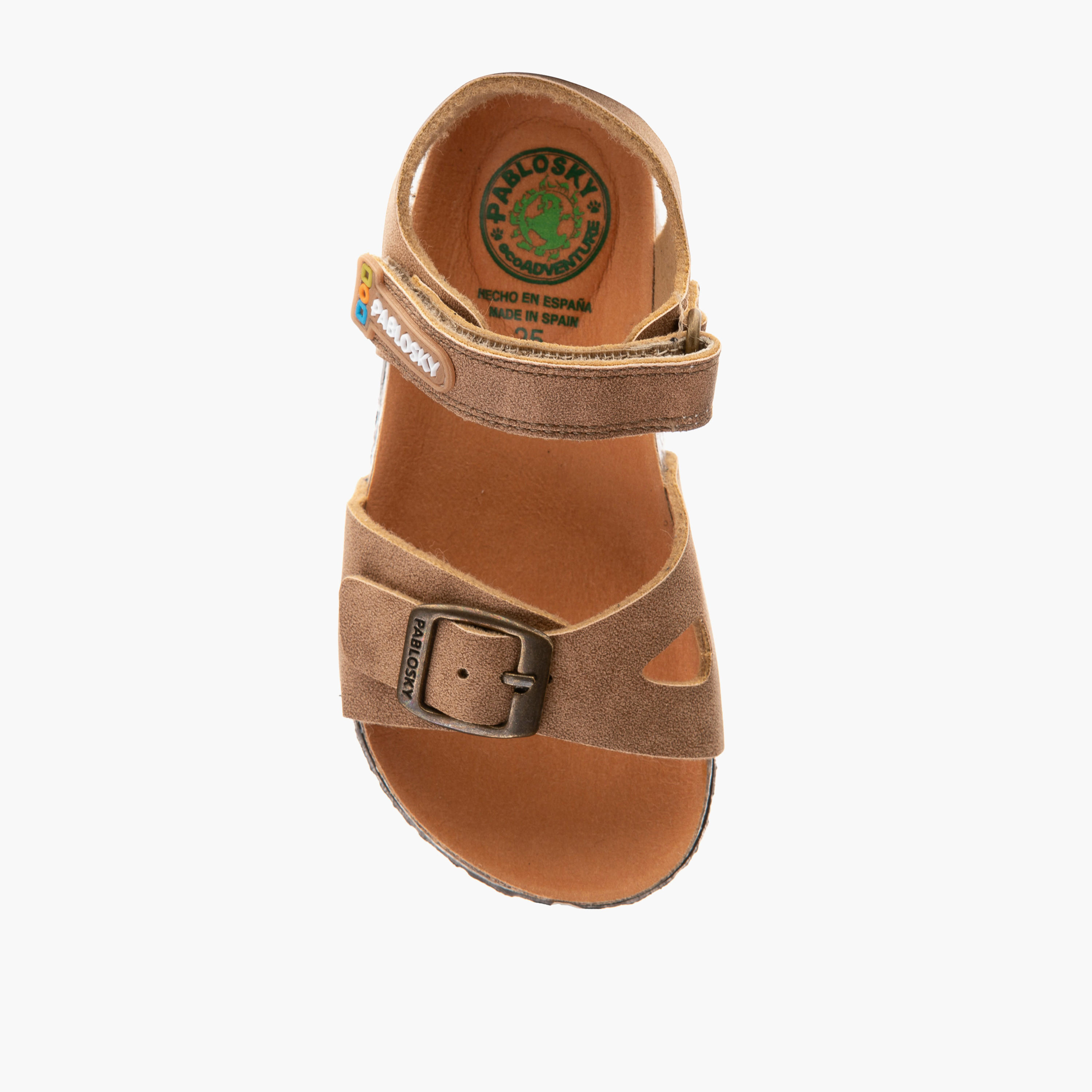 Pablosky Boys' Sandals with Buckle Accent & Hook and Loop Closure-boys-shoes-sandals-image-4