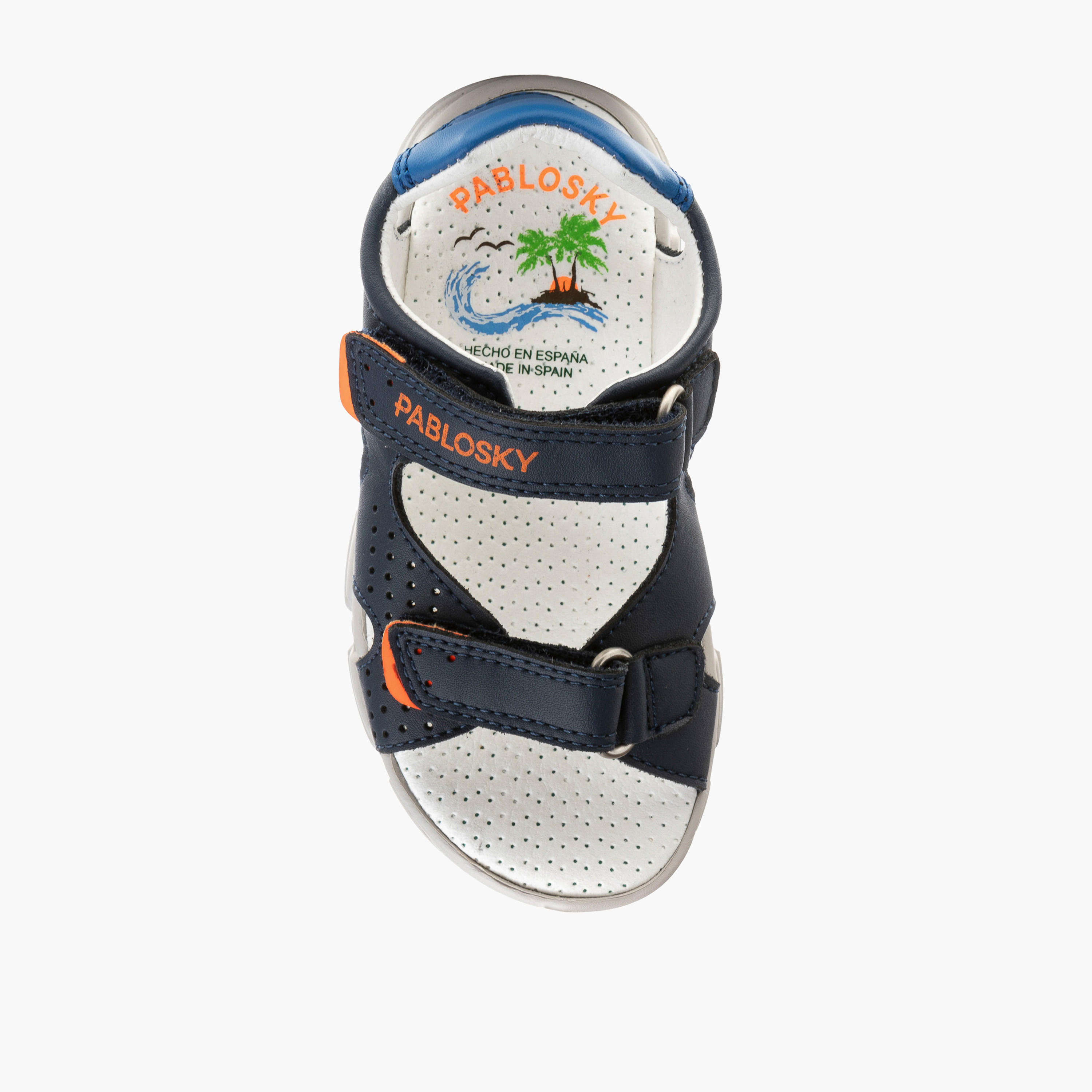 صندل بحزام وشريط إغلاق لاصق للأولاد من بابلوسكي-boys-shoes-sandals-image-4