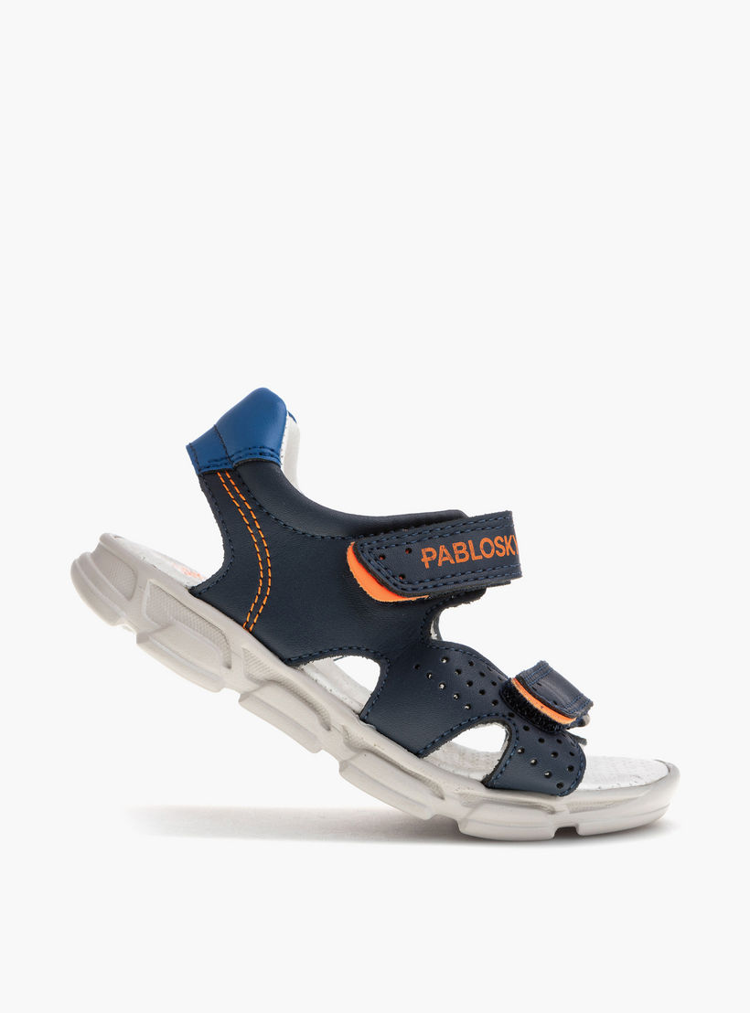 صندل بحزام وشريط إغلاق لاصق للأولاد من بابلوسكي-boys-shoes-sandals-image-5