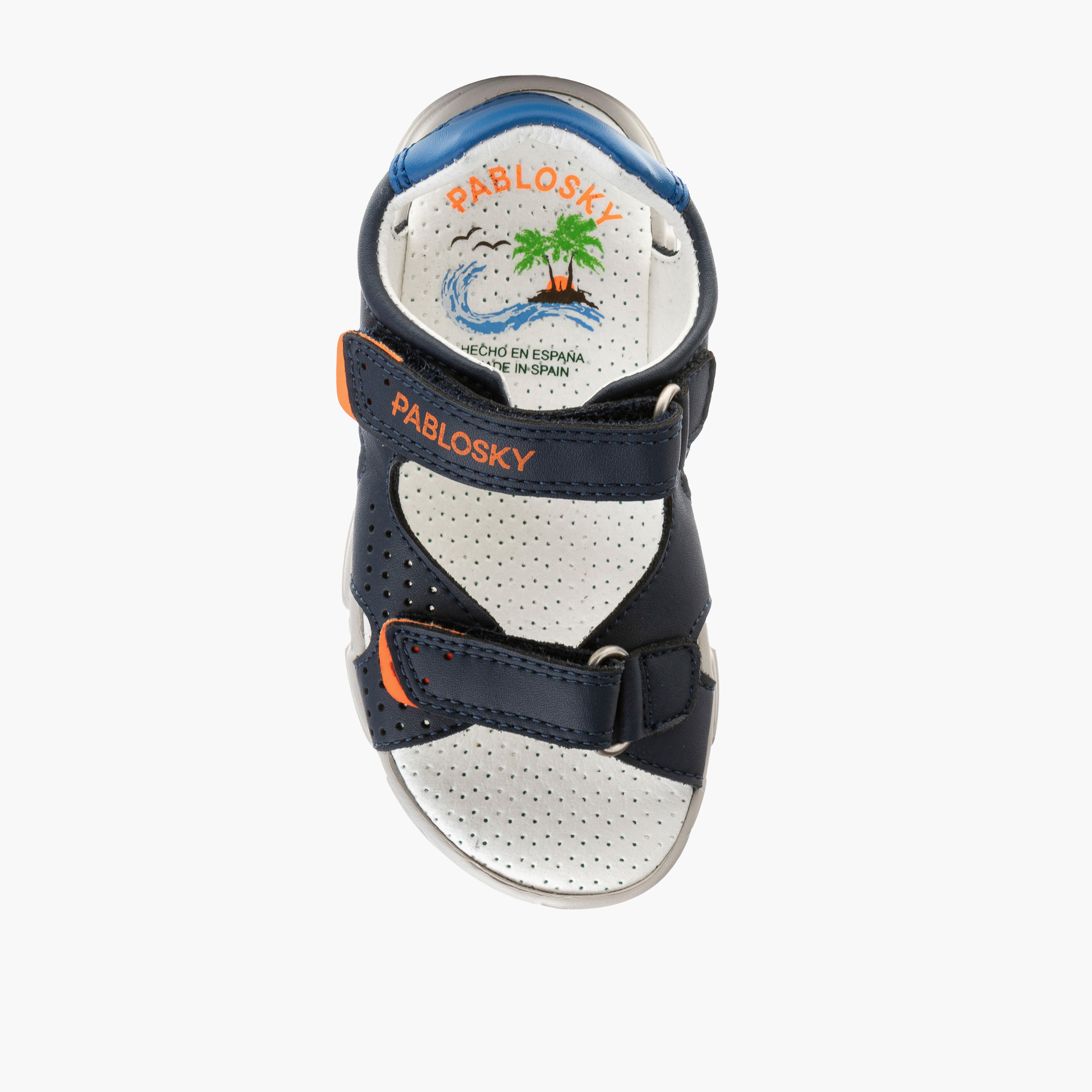 صندل بحزام وشريط إغلاق لاصق للأولاد من بابلوسكي-boys-shoes-sandals-image-4