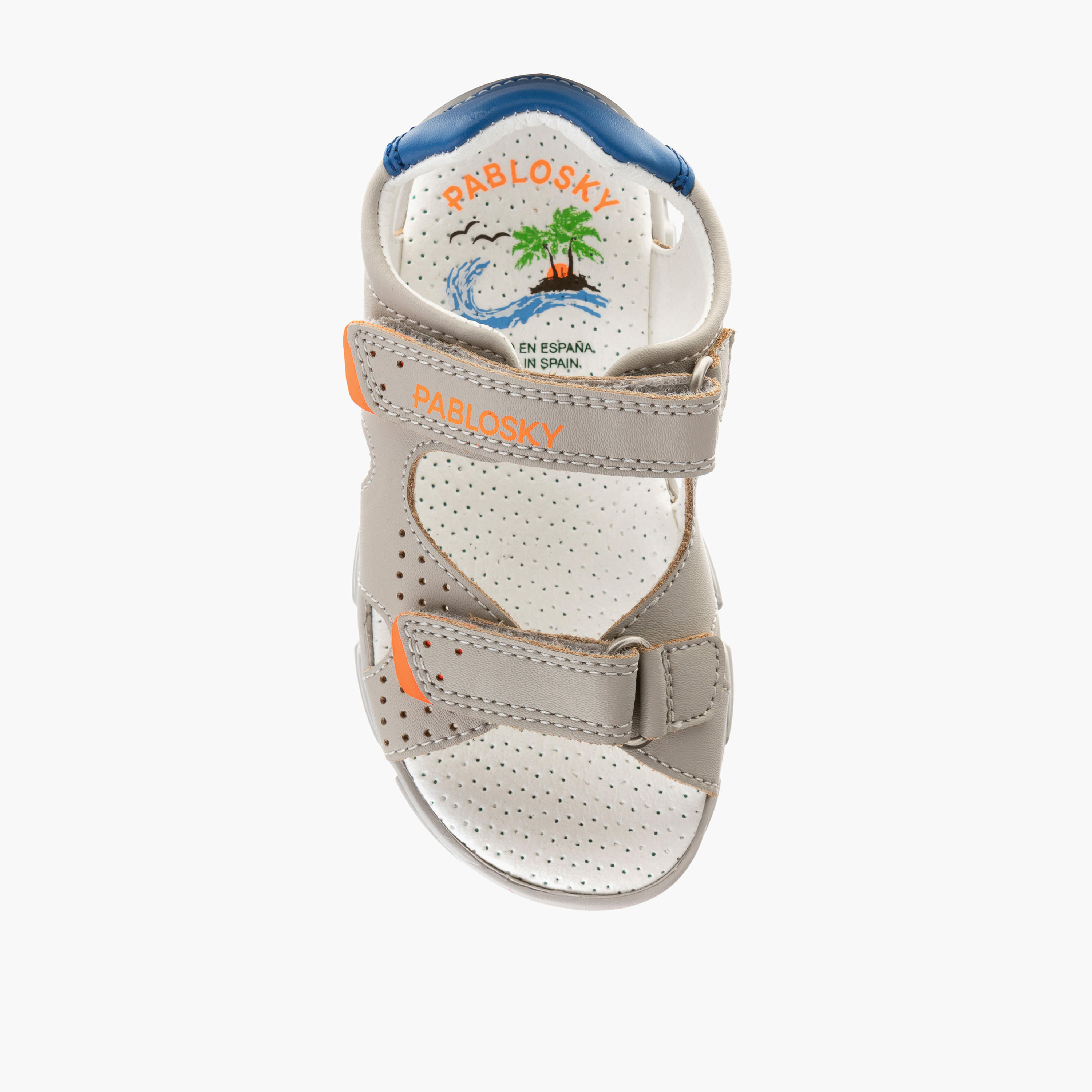 صندل بحزام وشريط إغلاق لاصق للأولاد من بابلوسكي-boys-shoes-sandals-image-4