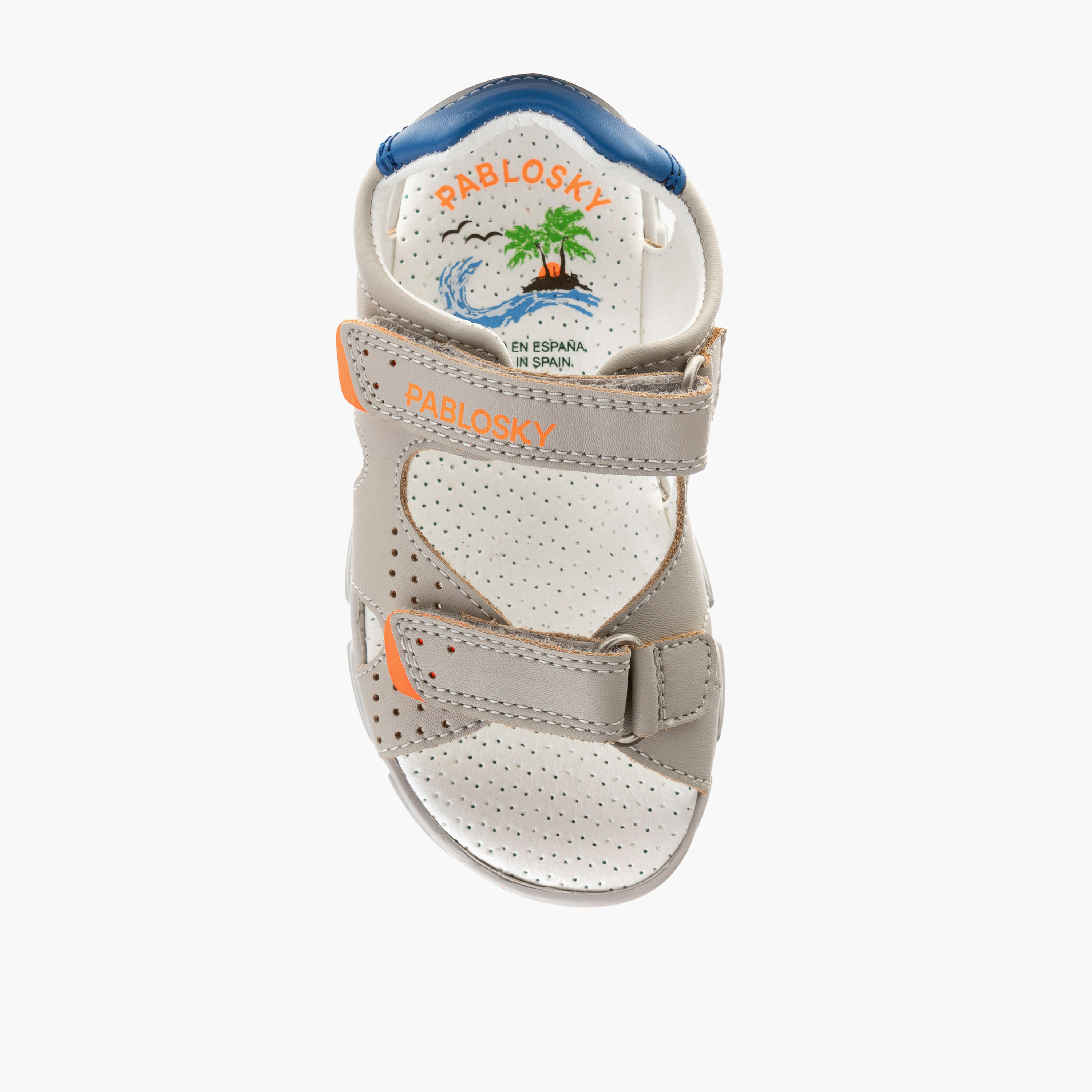 صندل بحزام وشريط إغلاق لاصق للأولاد من بابلوسكي-boys-shoes-sandals-image-4