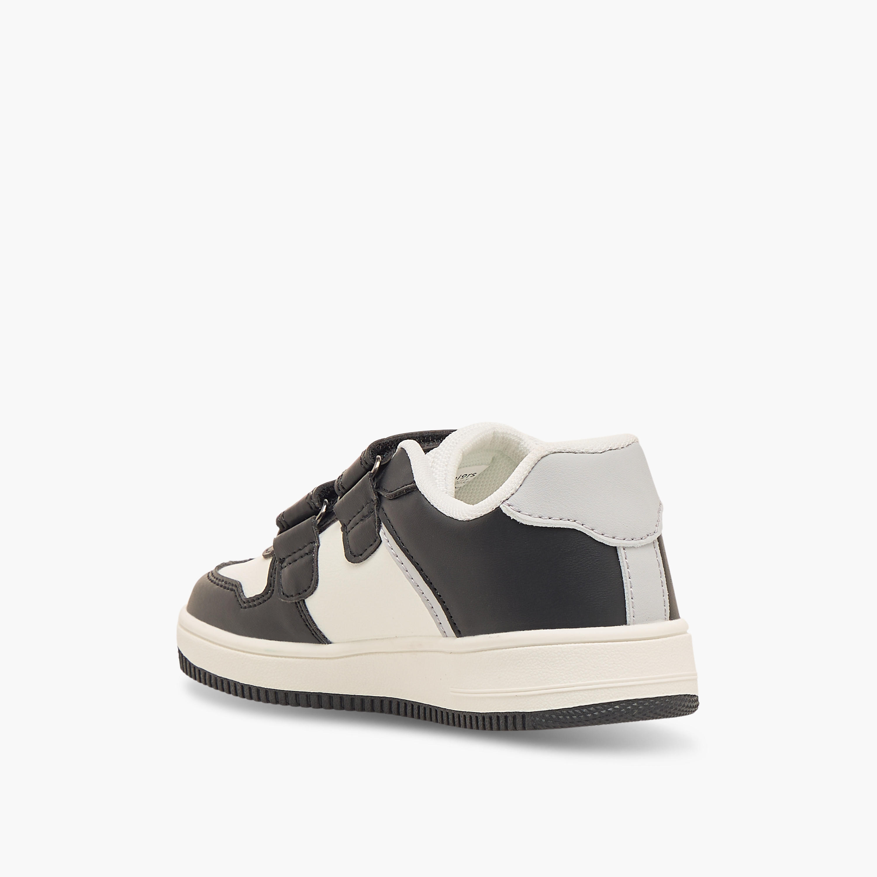 Juniors Kids Hook & Loop Sports Shoes-boys-shoes-schoolshoes-image-5