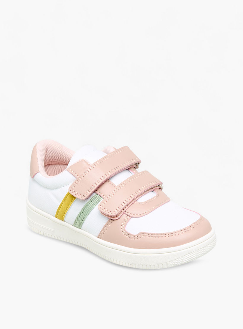 حذاء سنيكرز بشريط إغلاق للبنات من جونيورز-girls-shoes-sneakers-image-2