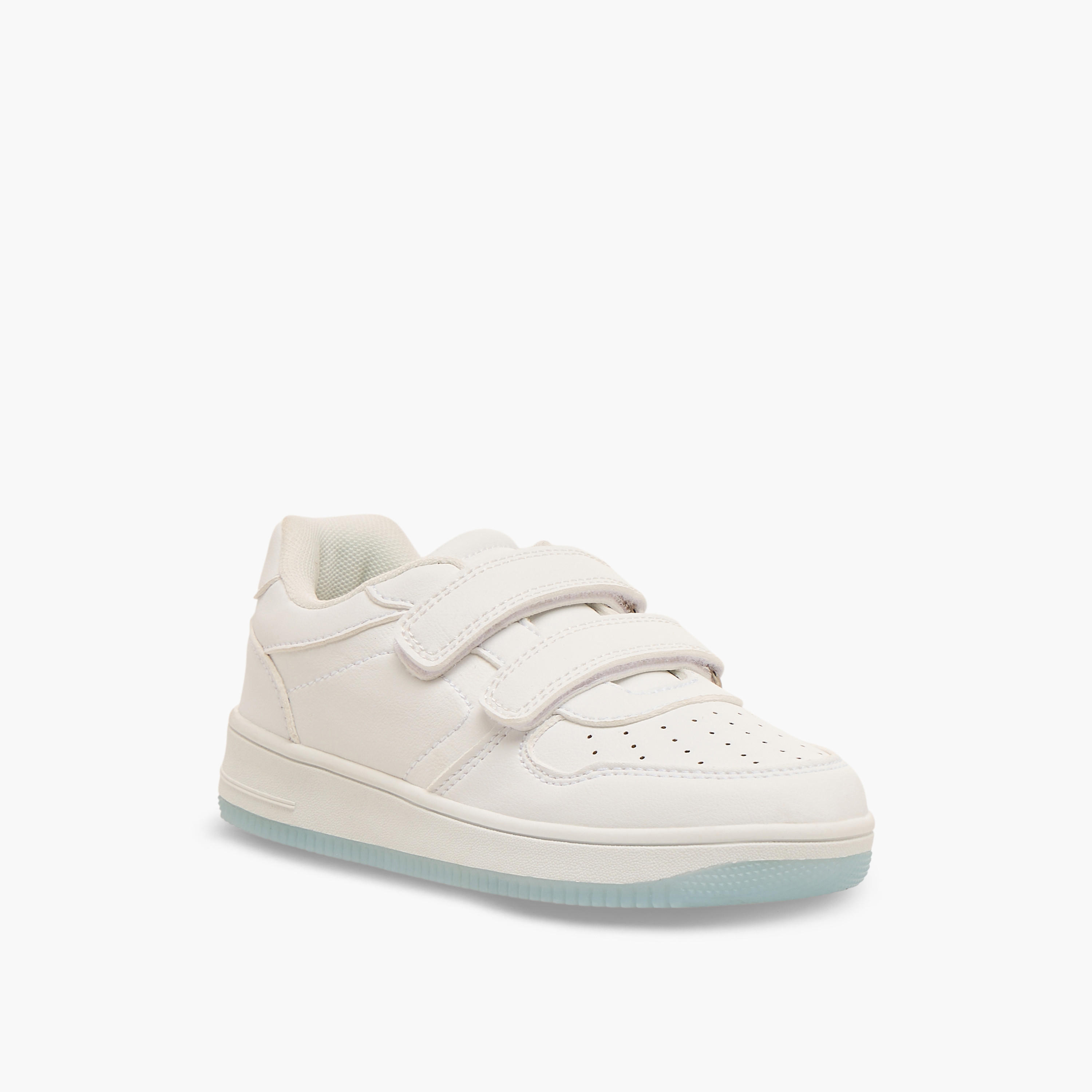 Juniors Boys Hook & Loop Ankle Sneakers-boys-shoes-sneakers-image-2