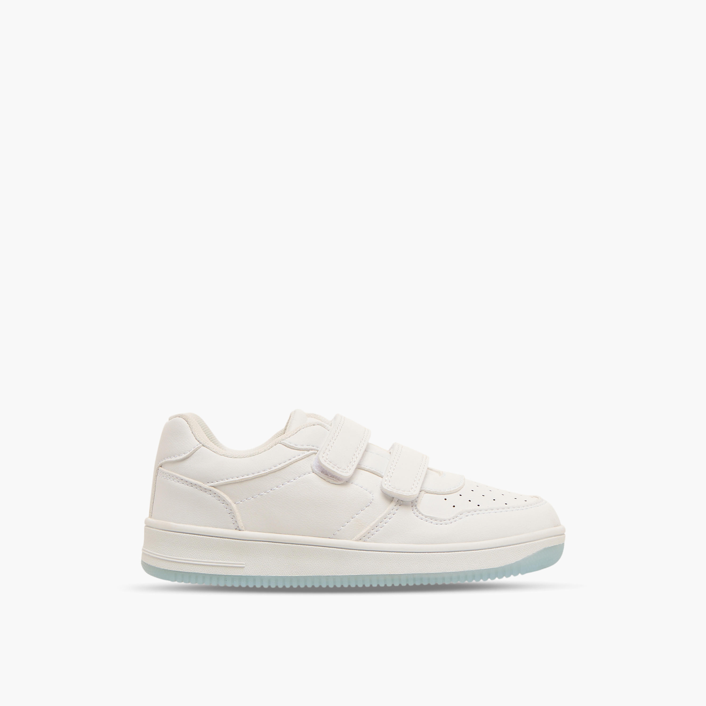 Juniors Boys Hook & Loop Ankle Sneakers-boys-shoes-sneakers-image-3