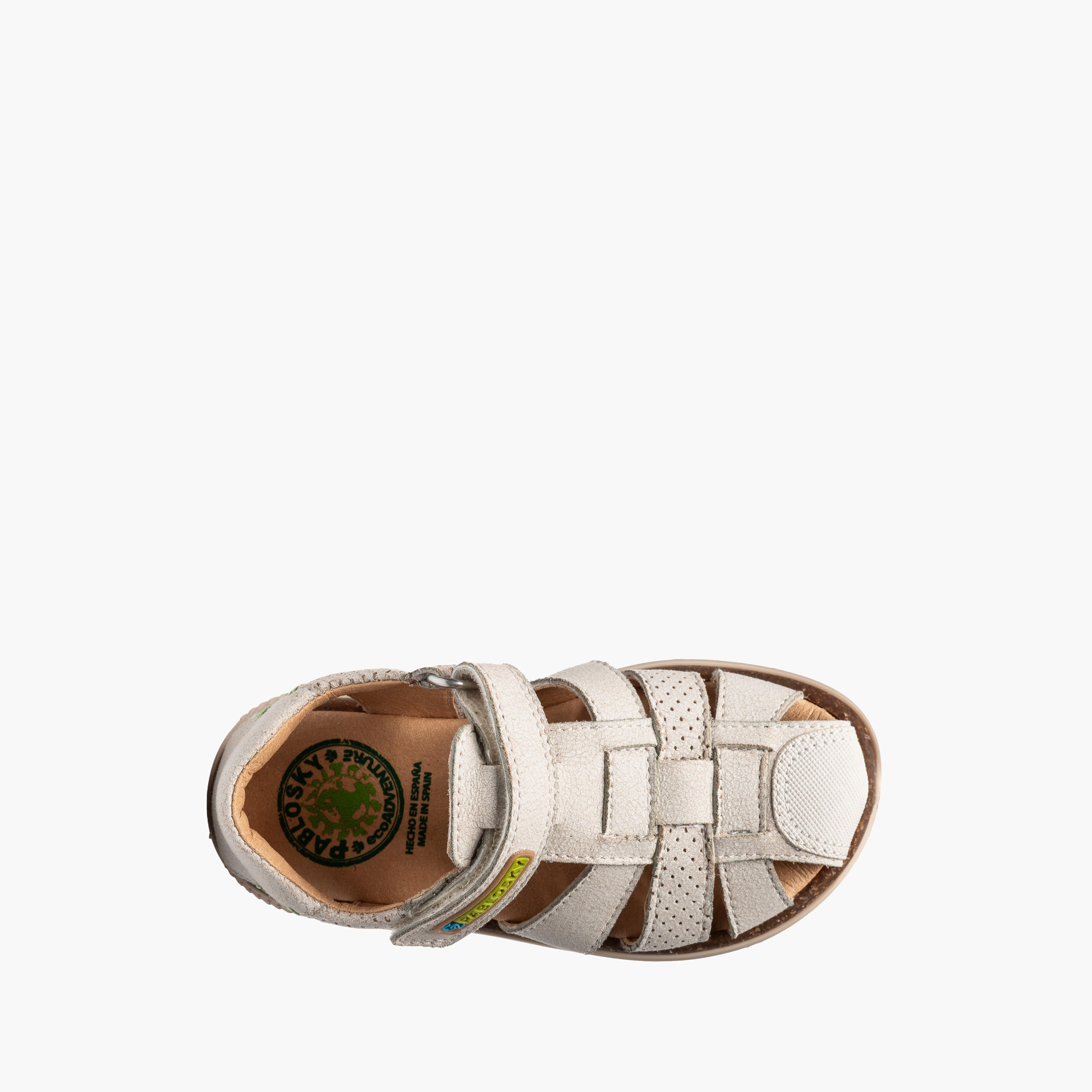 Pablosky Boys Textured Hook & Loop Sandals-boys-shoes-sandals-image-4