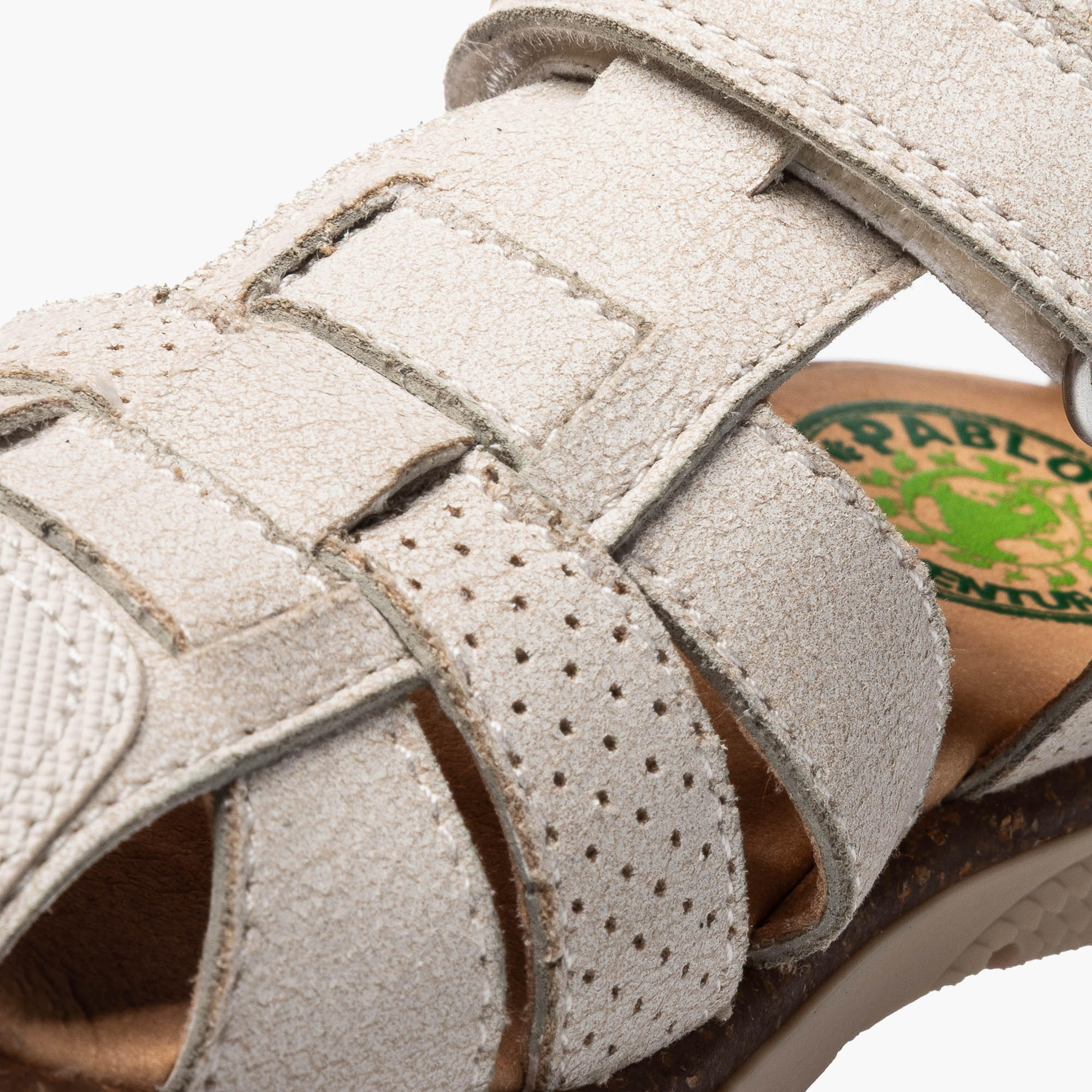 Pablosky Boys Textured Hook & Loop Sandals-boys-shoes-sandals-image-7