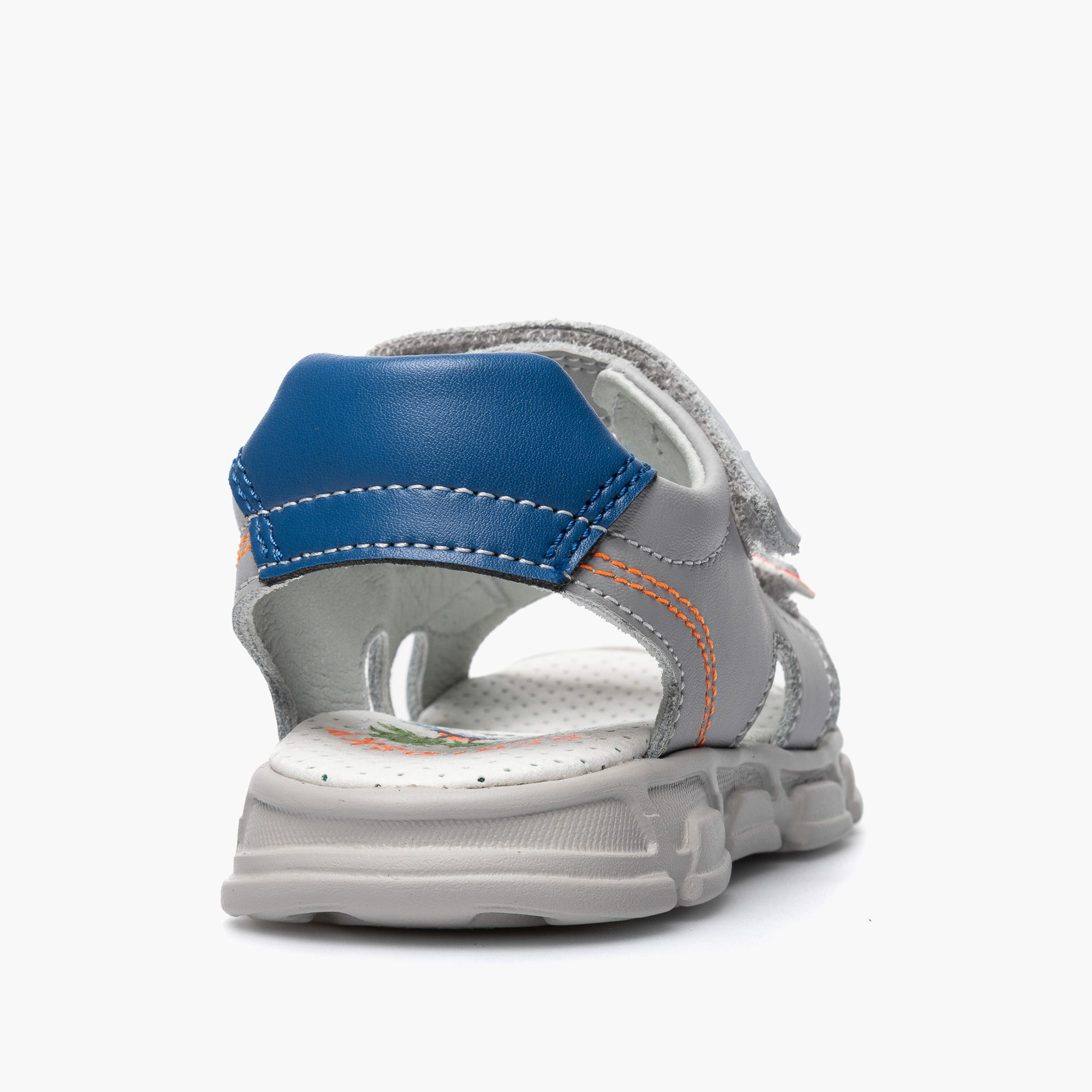 Pablosky Boys Leather Hook & Loop Strap Sandals-boys-shoes-sandals-image-3