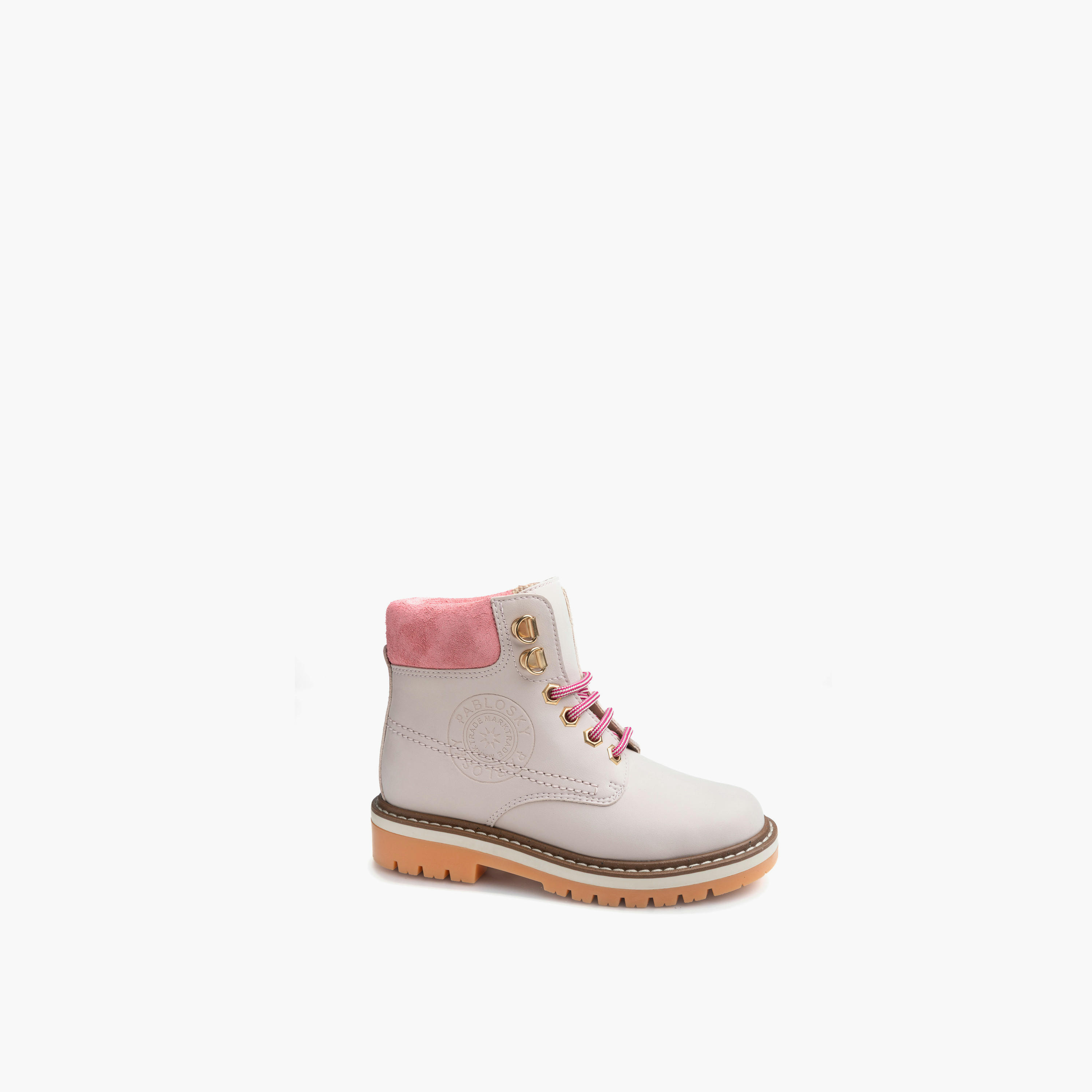 بوت بطول الكاحل ورباط إغلاق للبنات من بابلوسكي-girls-shoes-boots-image-6
