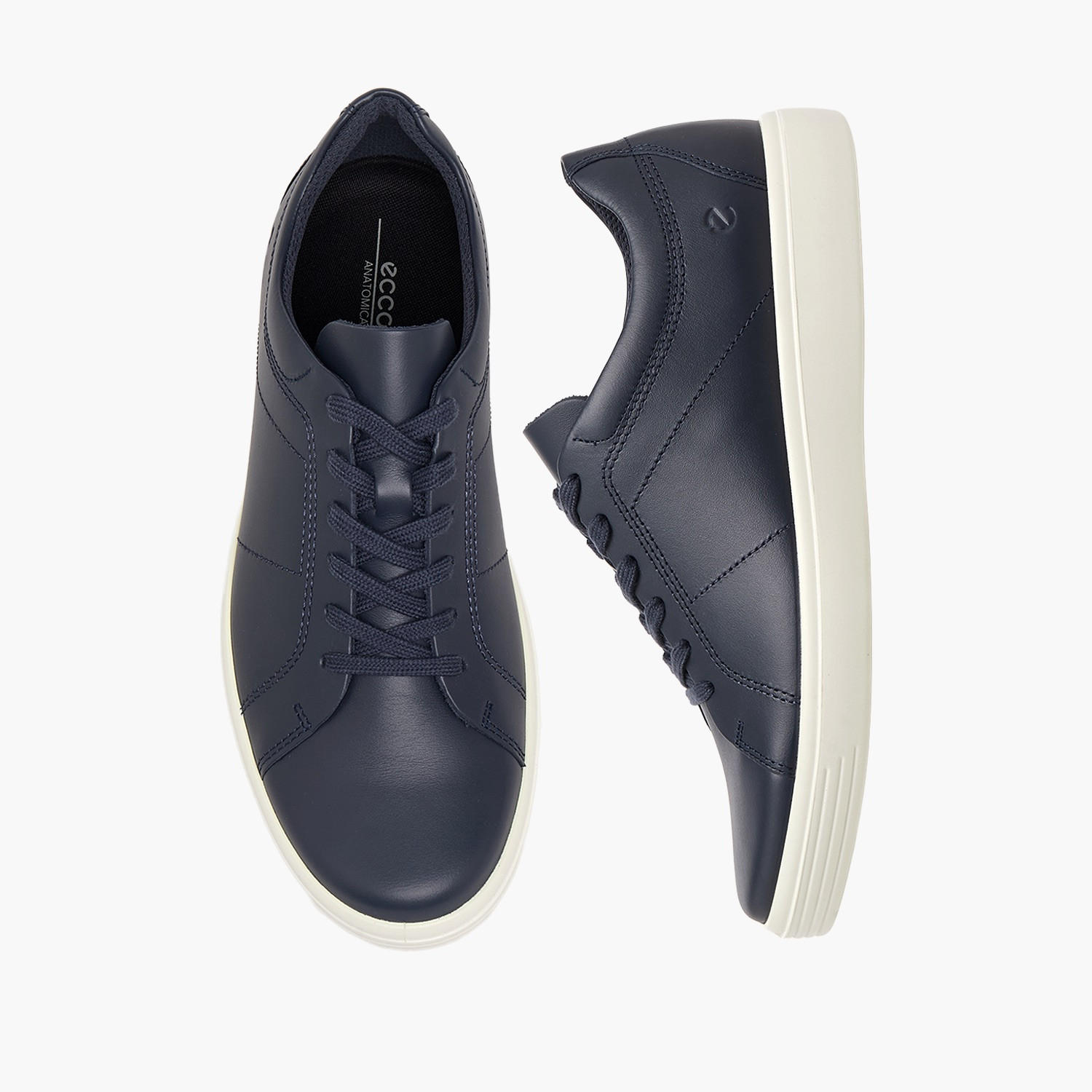حذاء سنيكرز جلد بطول الكاحل ورباط إغلاق للرجال من إيكو-men-shoes-sneakers-image-1
