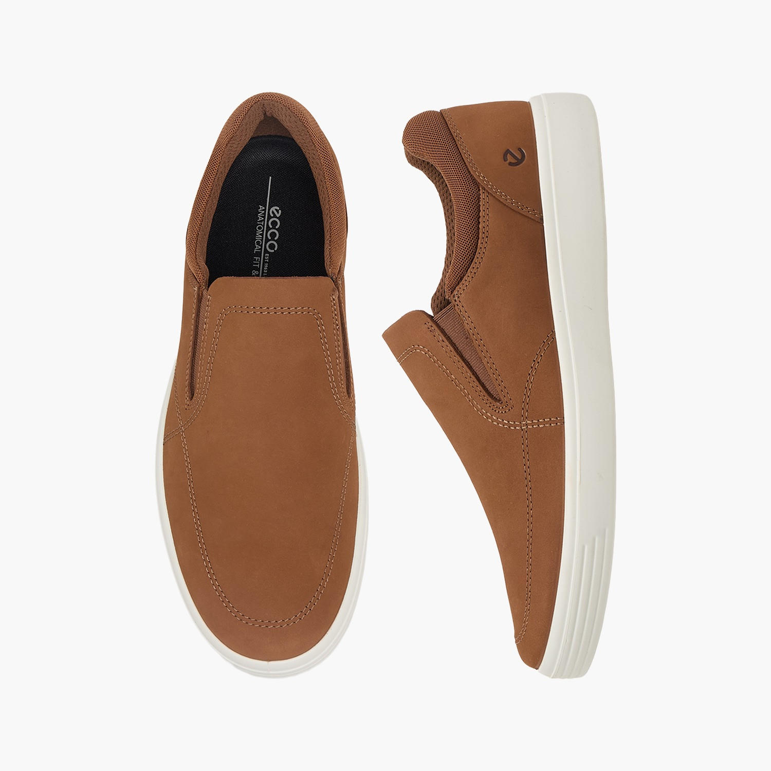 Ecco Men Leather Slip-On Loafers-men-shoes-loafersandmoccasins-image-1