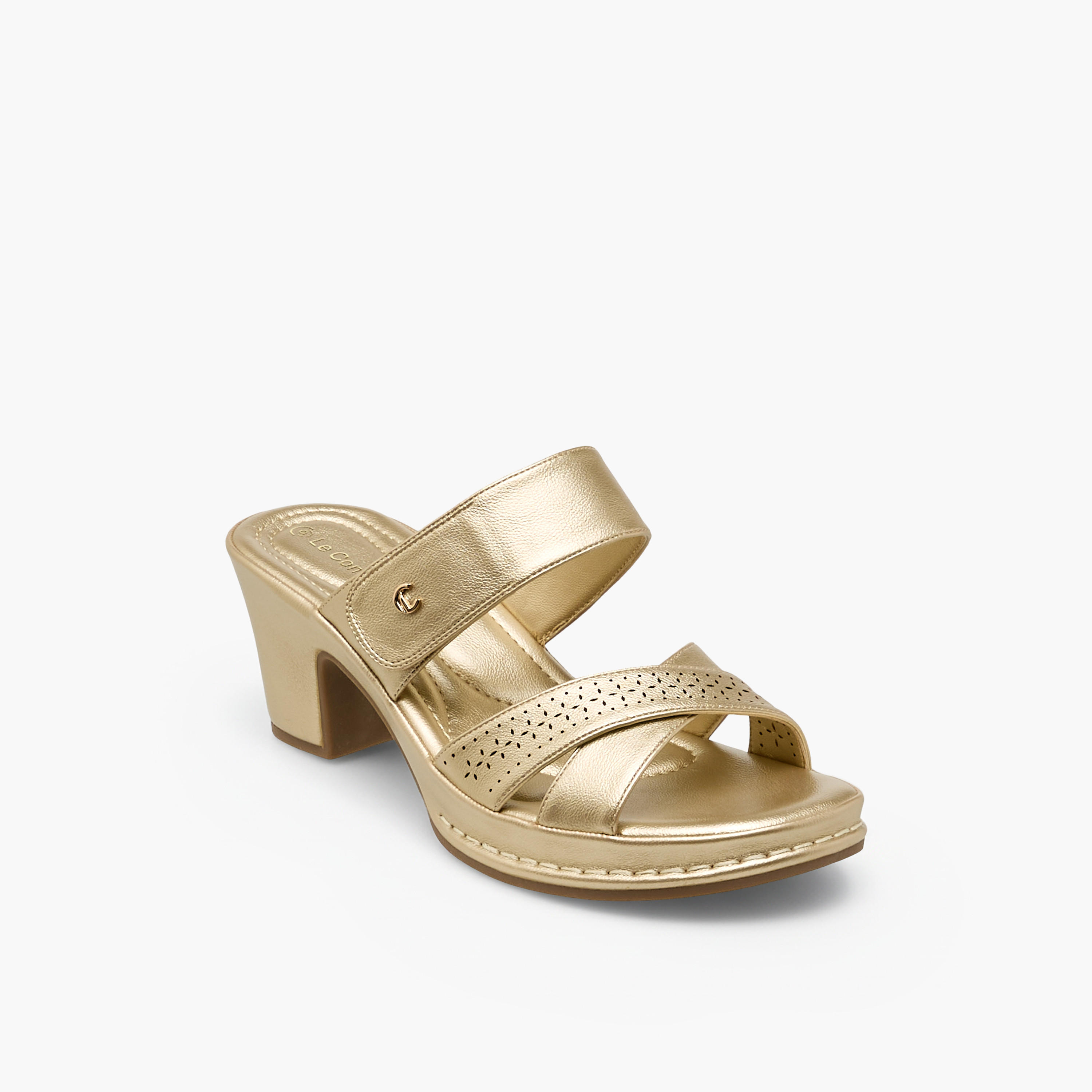 Le Confort Women Block Heel Sandals-women-shoes-sandals-heeled-image-2